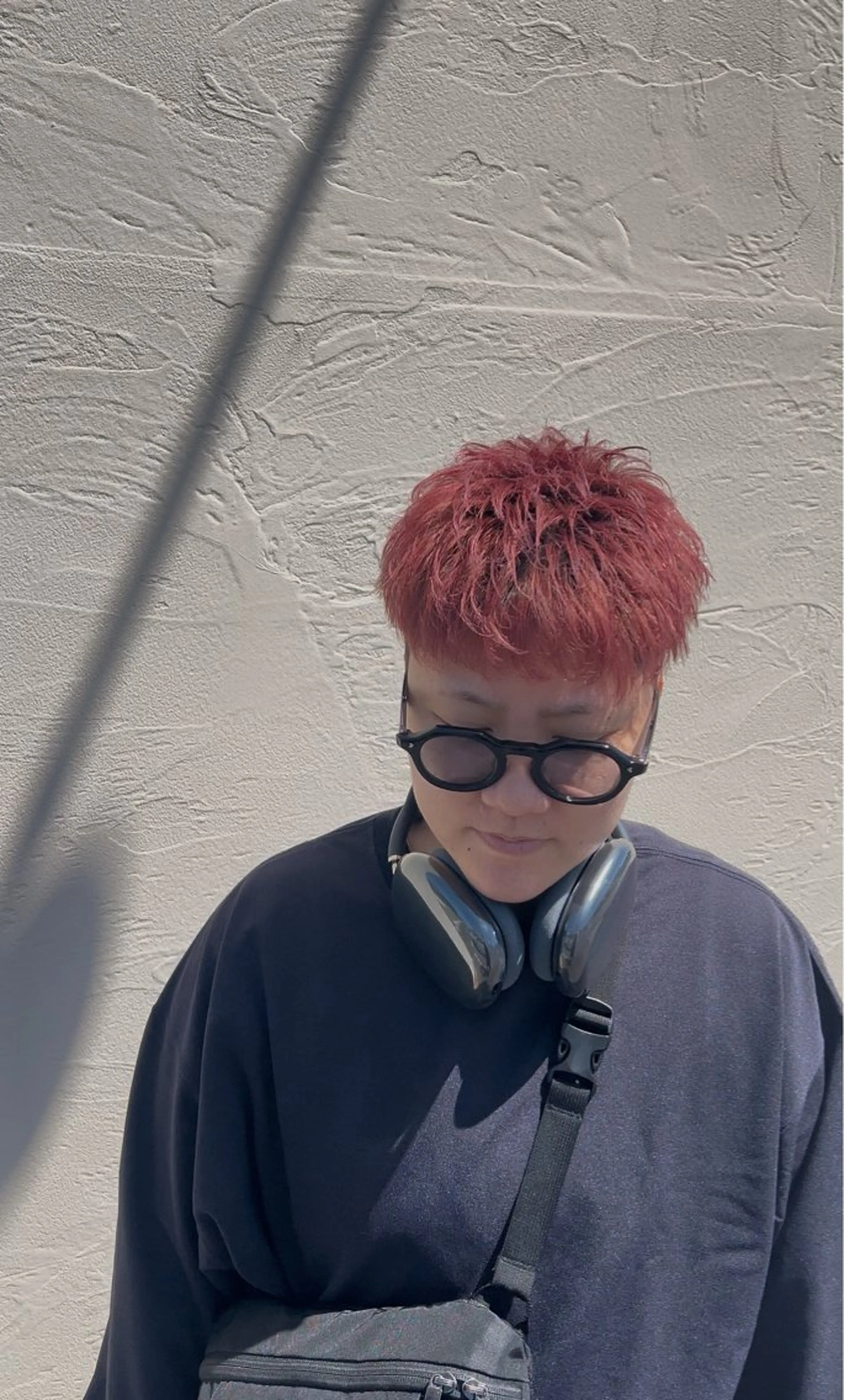 カラー メンズ メンズブリーチ ブリーチ ピンクカラー カット ヘアカラー 一宮/稲沢/あま市 /小林好裕のヘアスタイル