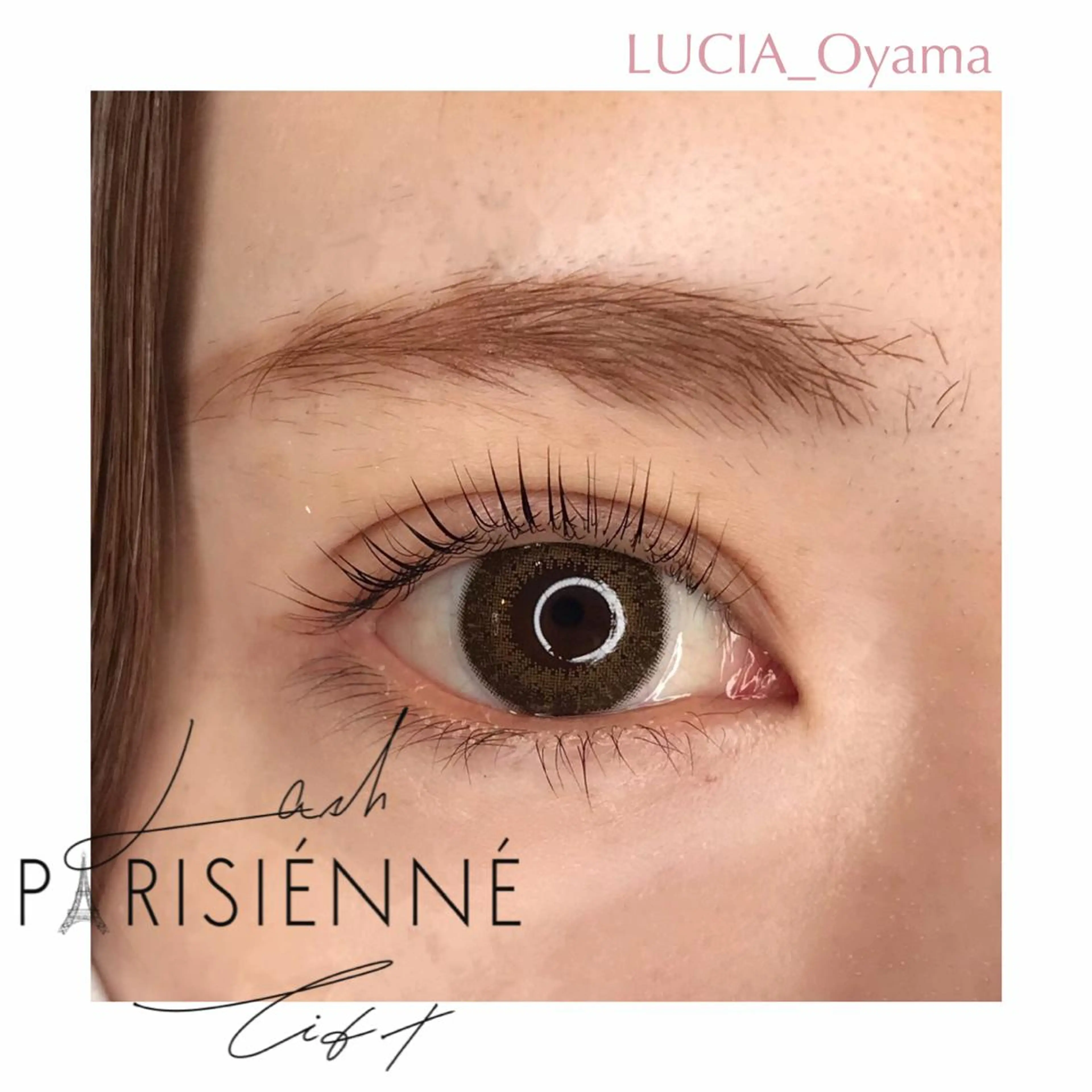 マツエク・マツパ パリジェンヌラッシュリフト LUCIA 天神店のマツエク・マツパデザイン