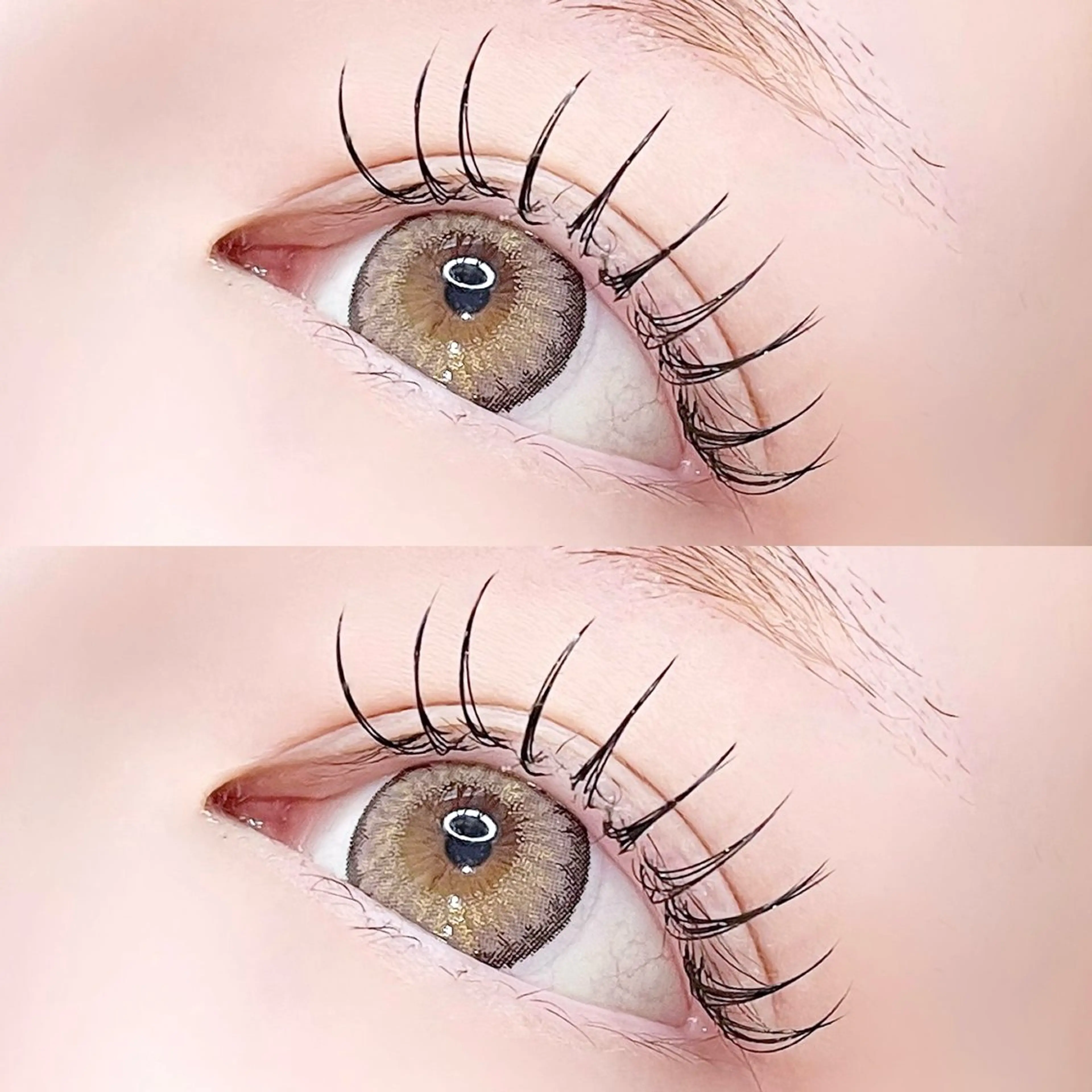 マツエク・マツパ キュート フラットラッシュ ナチュラル 束間まつ毛　MOMO 【指名率No.1✨】のマツエク・マツパデザイン