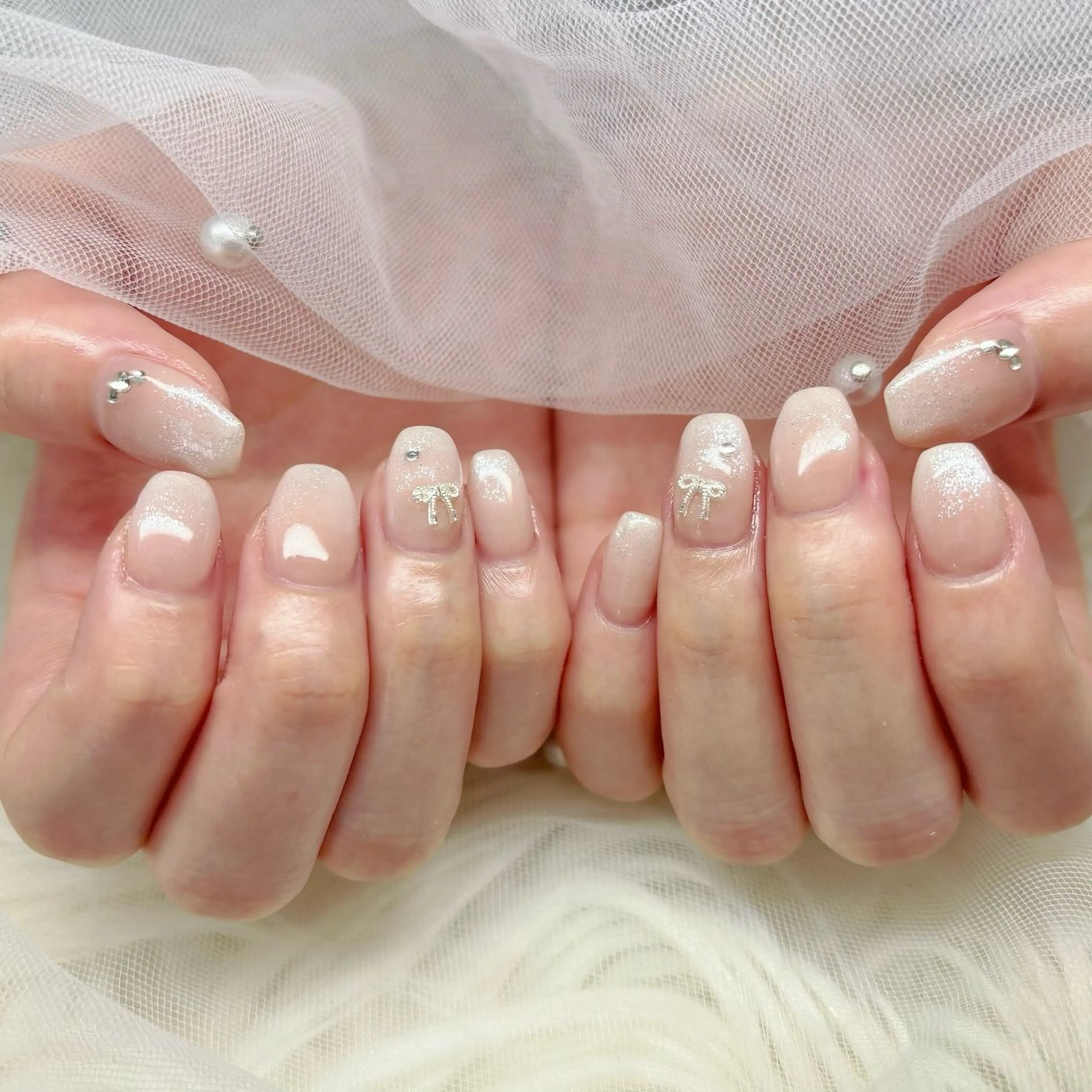 ネイル ハンドネイル Y🩵 Jasmineのネイルデザイン