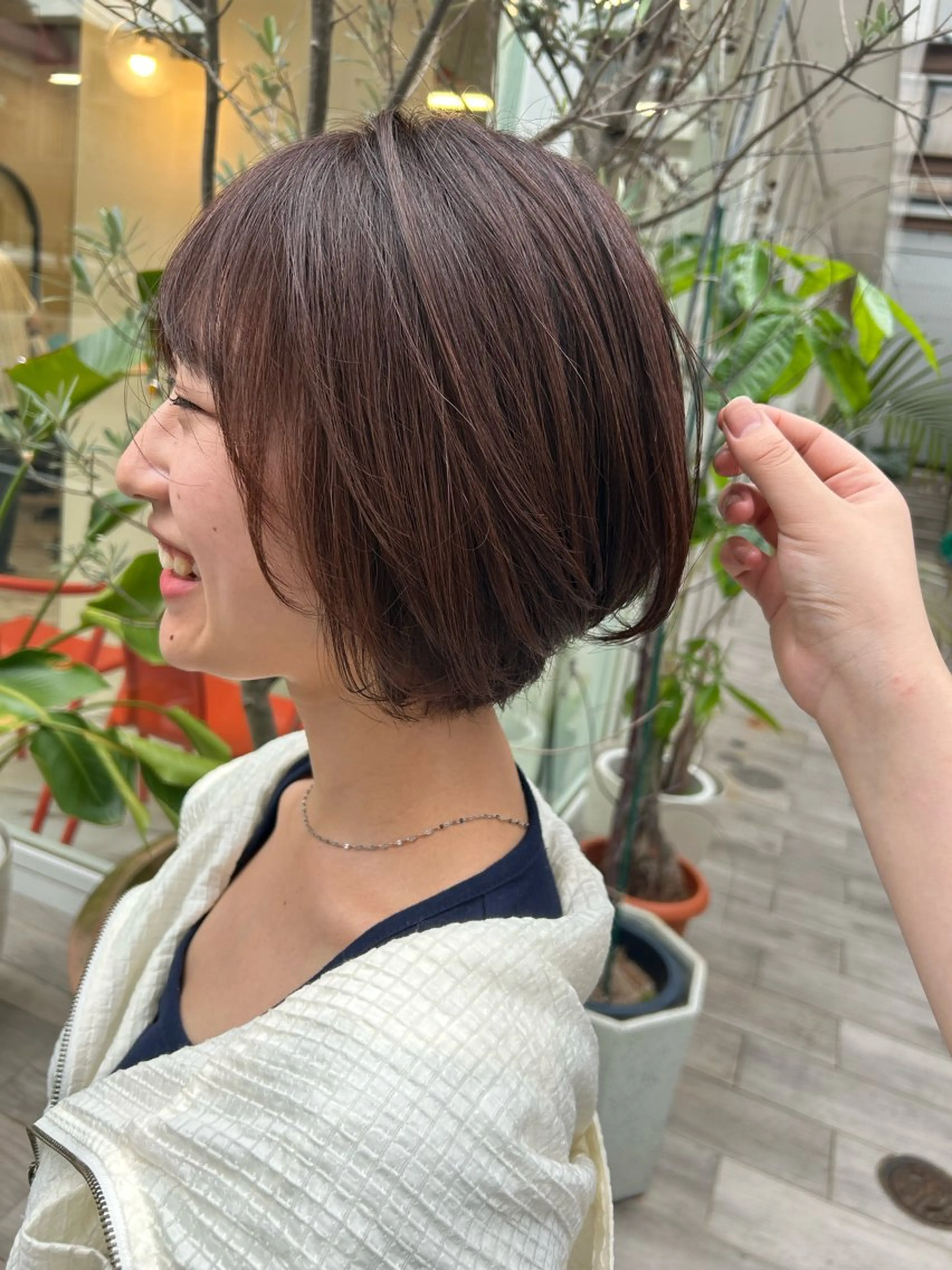 ショート トリートメント null 《 栞 》のヘアスタイル
