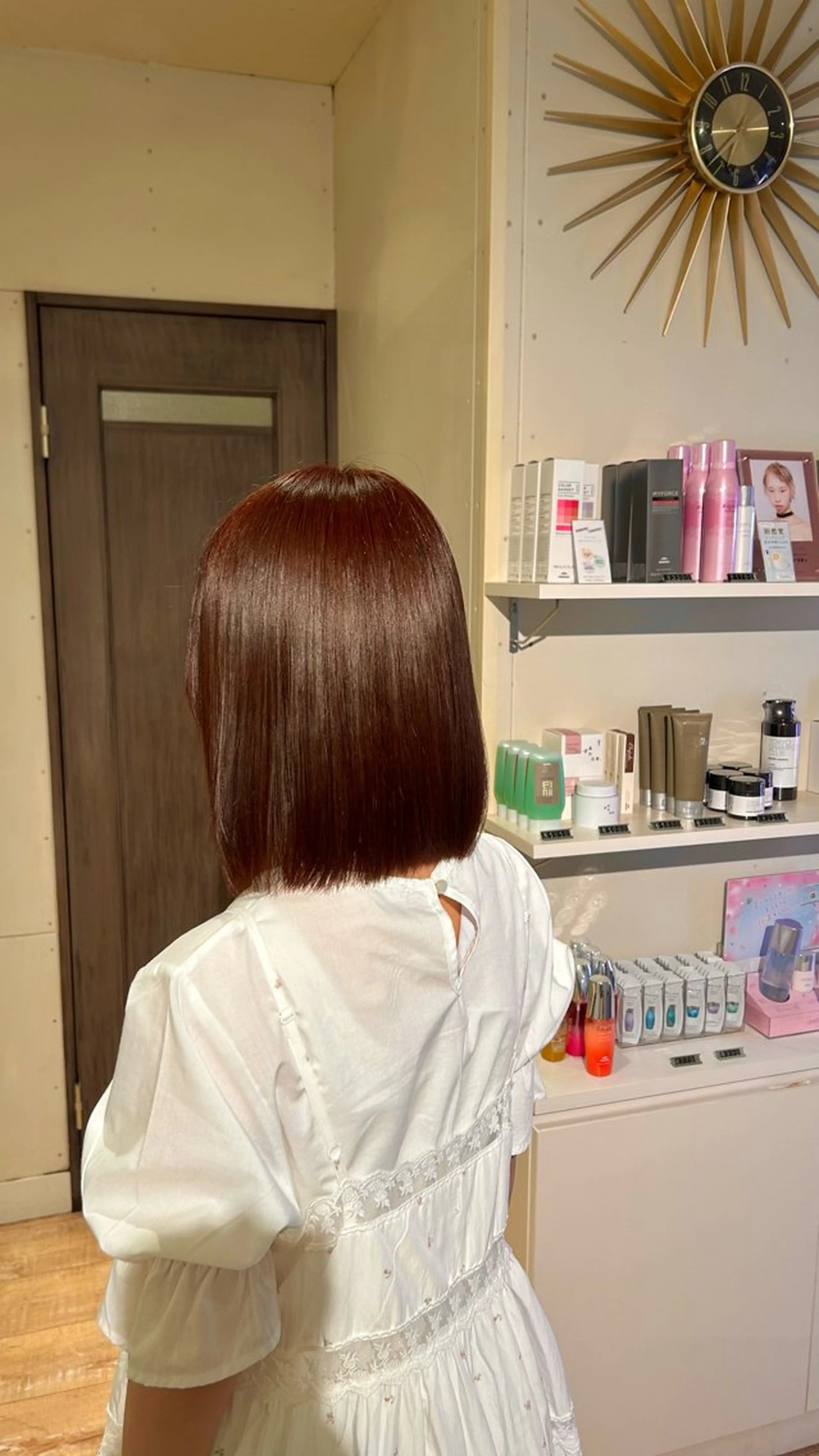 カラー オレンジ ヘアカラー MANA /カラーモデル募集のヘアスタイル