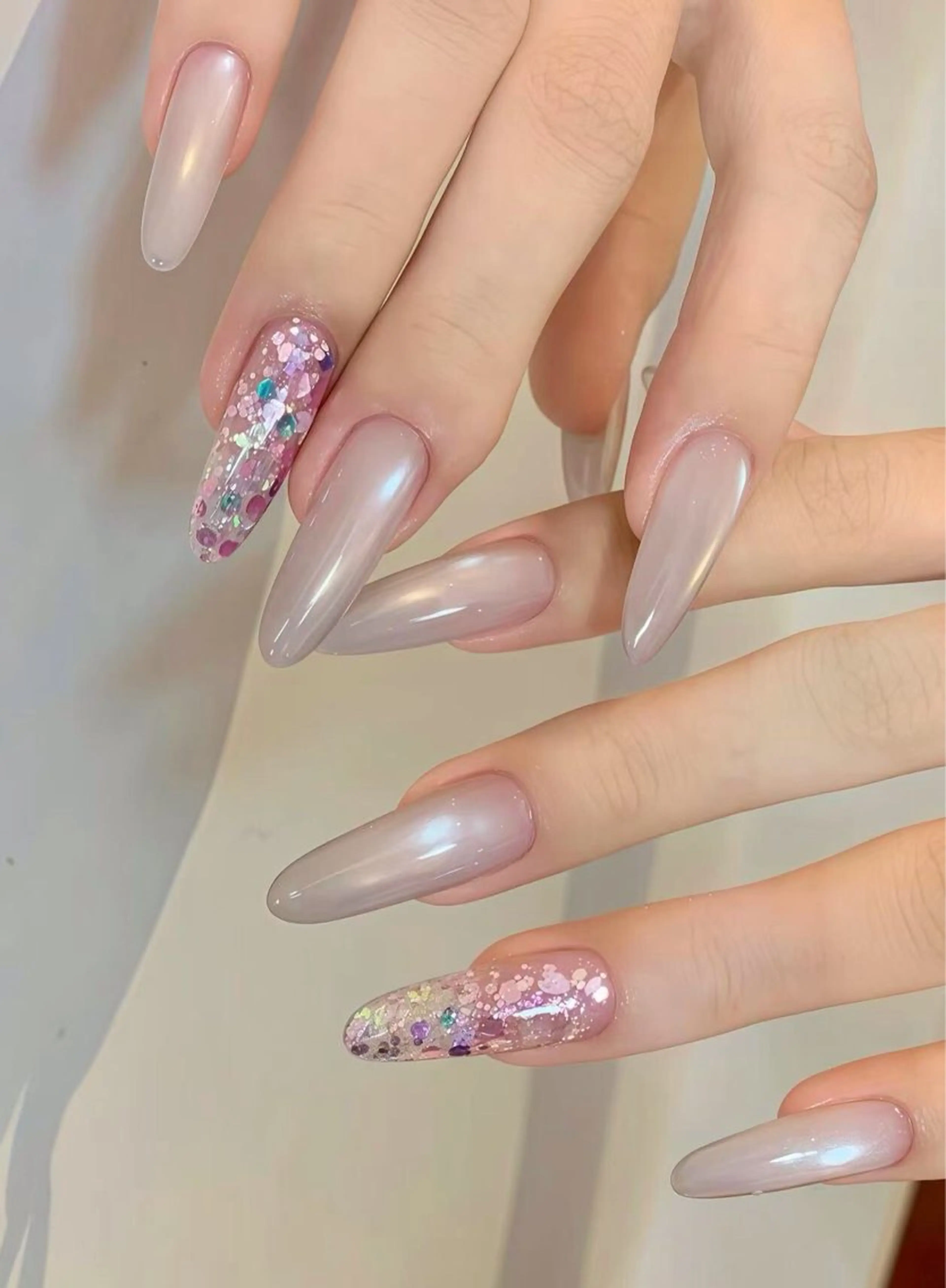 ネイル 小 雨のネイルデザイン