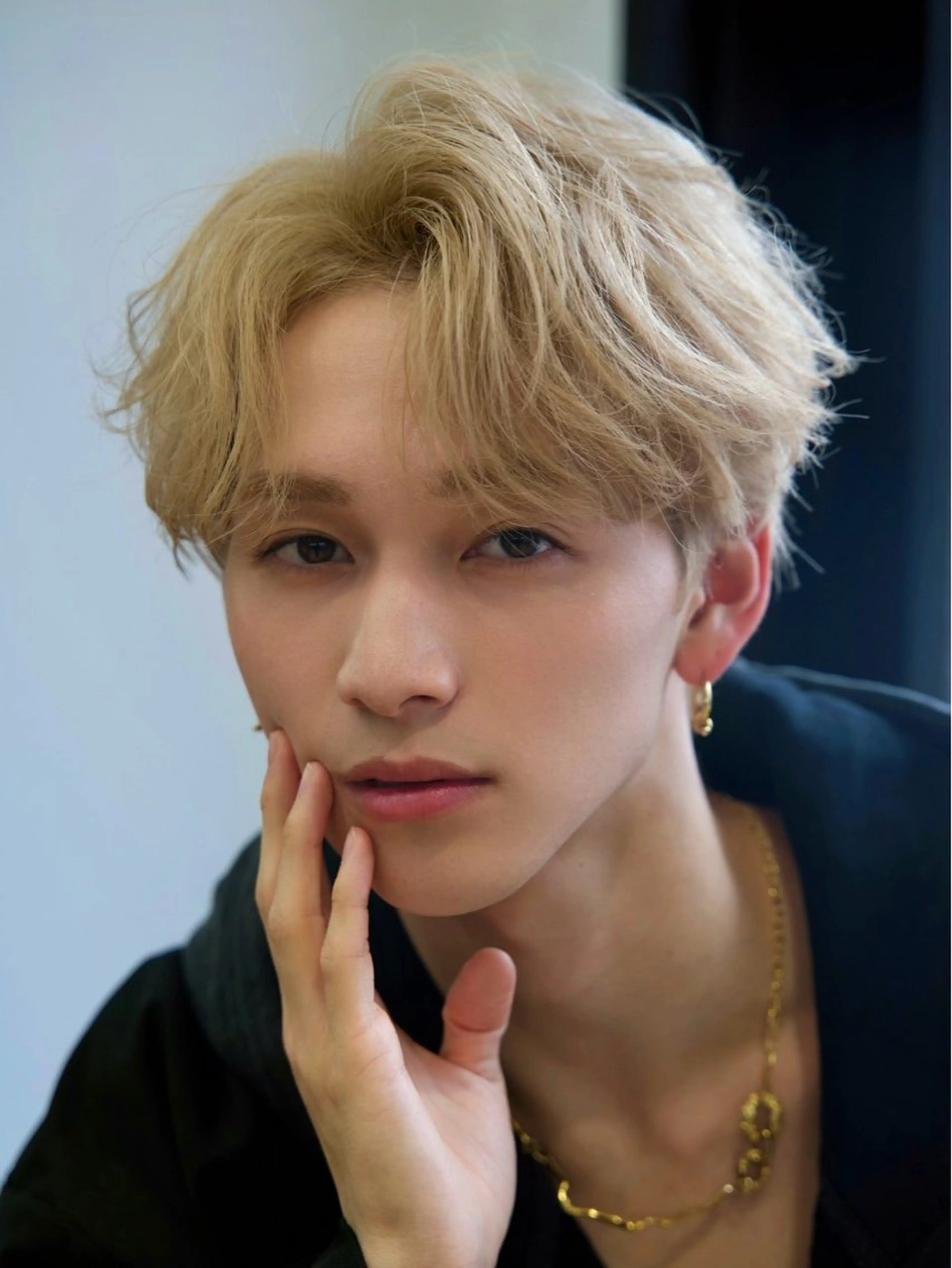 カラー ブロンド ヘアカラー 【公式】Men's salonLUCEYのヘアスタイル