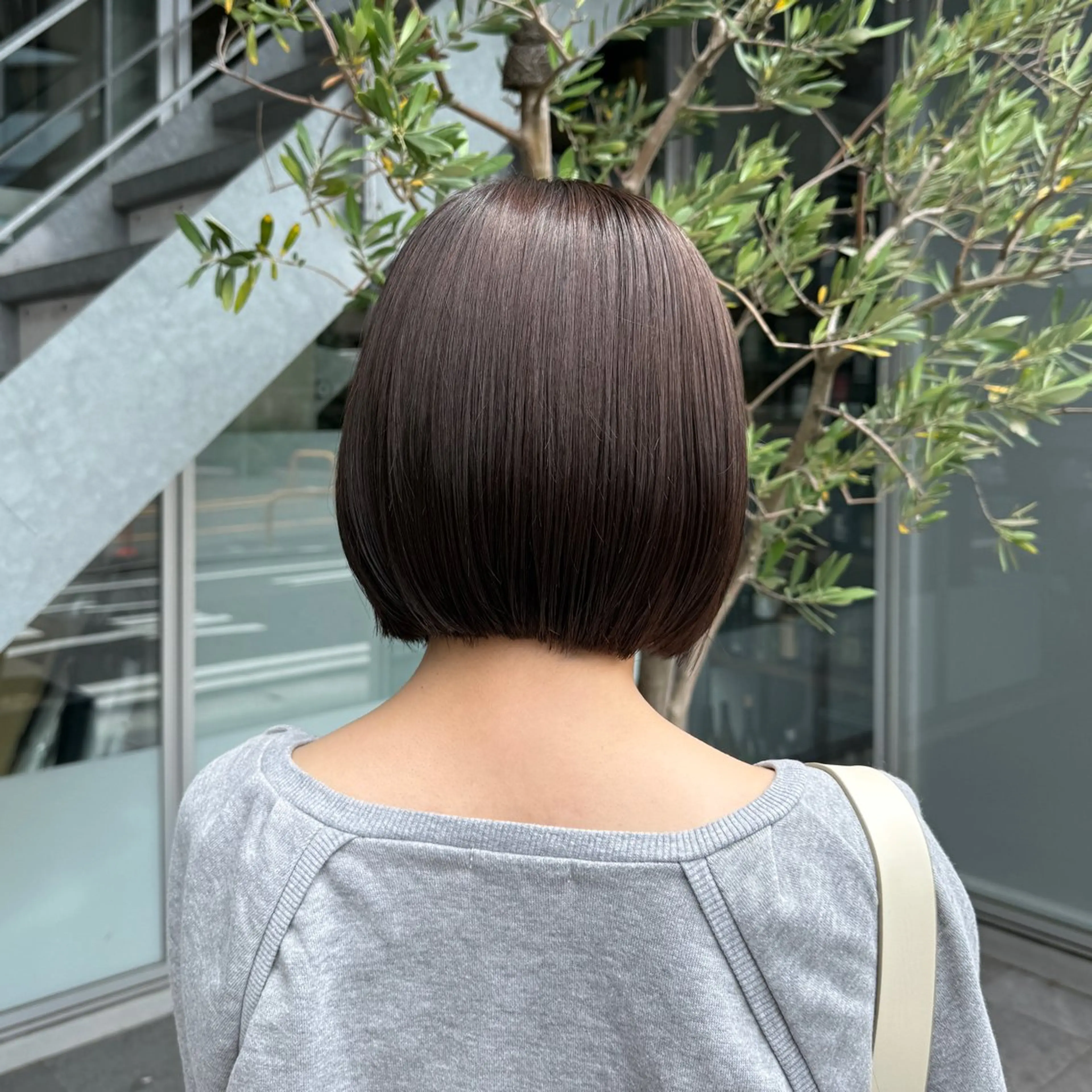 カラー ベージュカラー ブラウンカラー ヘアカラー トリートメント 柳樂 響のヘアスタイル