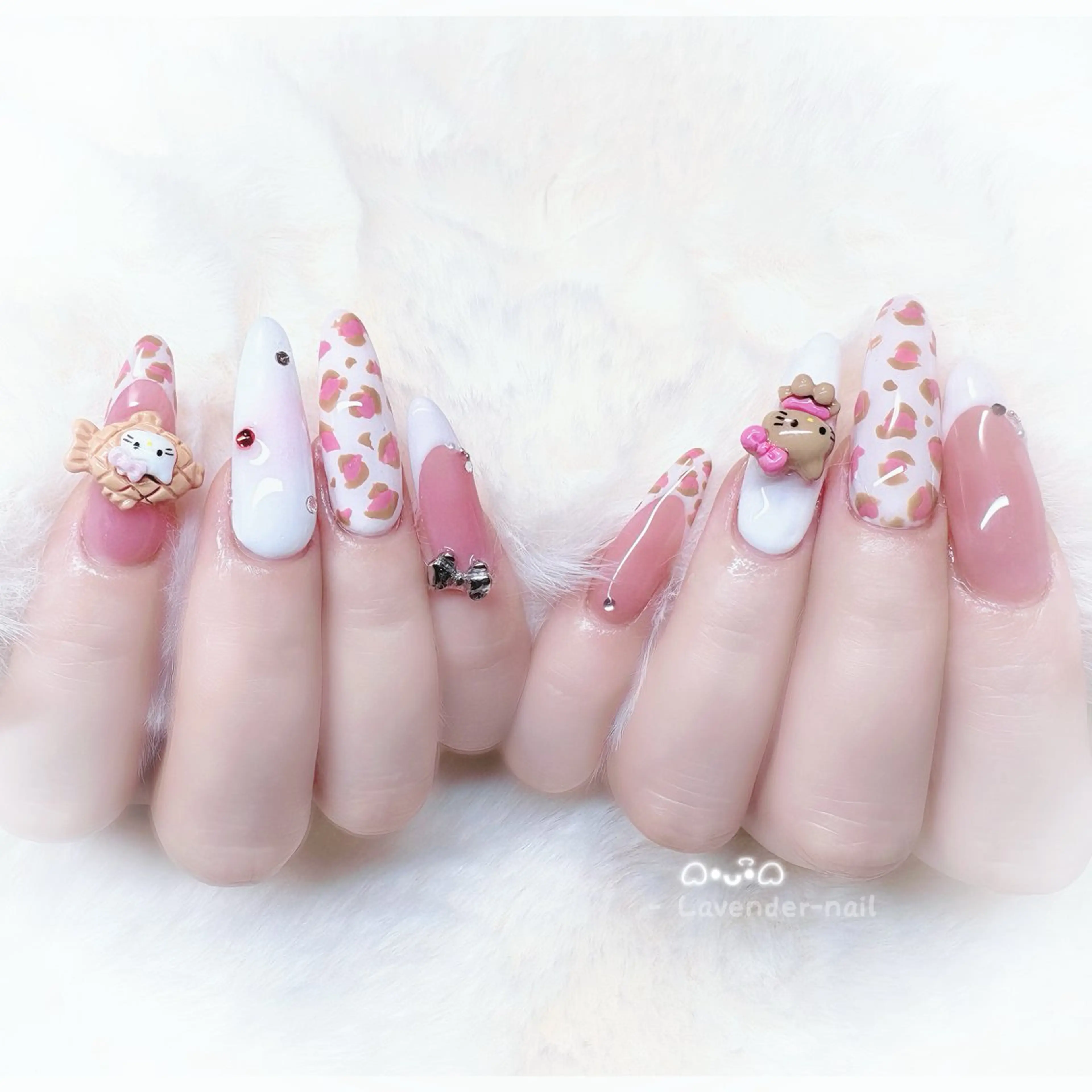 ネイル ハンドネイル Lavender nail·北18条のネイルデザイン