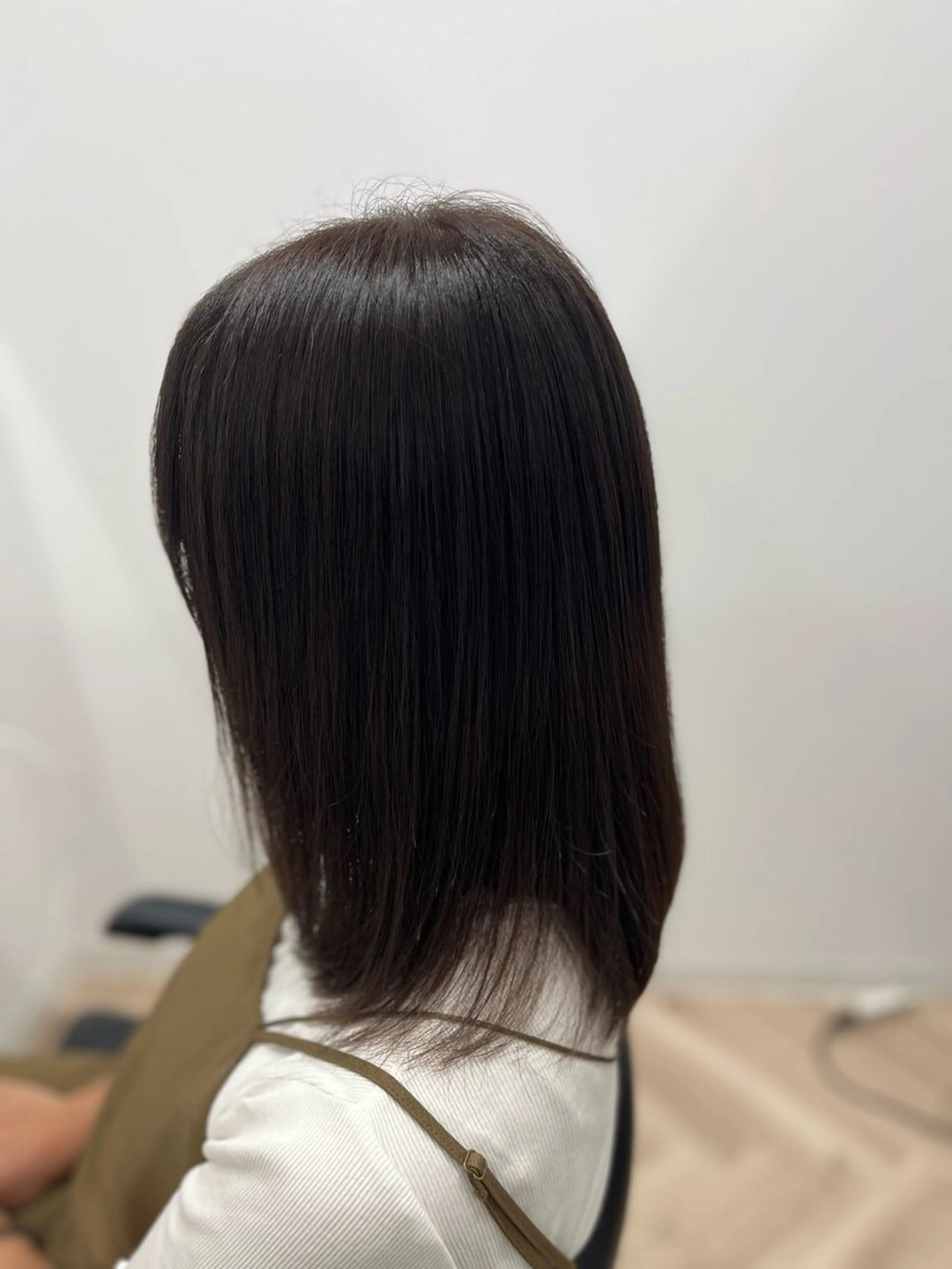 セミロング カラー ブラウンカラー ナチュラルブラウン 🫧ぷる艶カラー🫧 Yuubi🦩のヘアスタイル