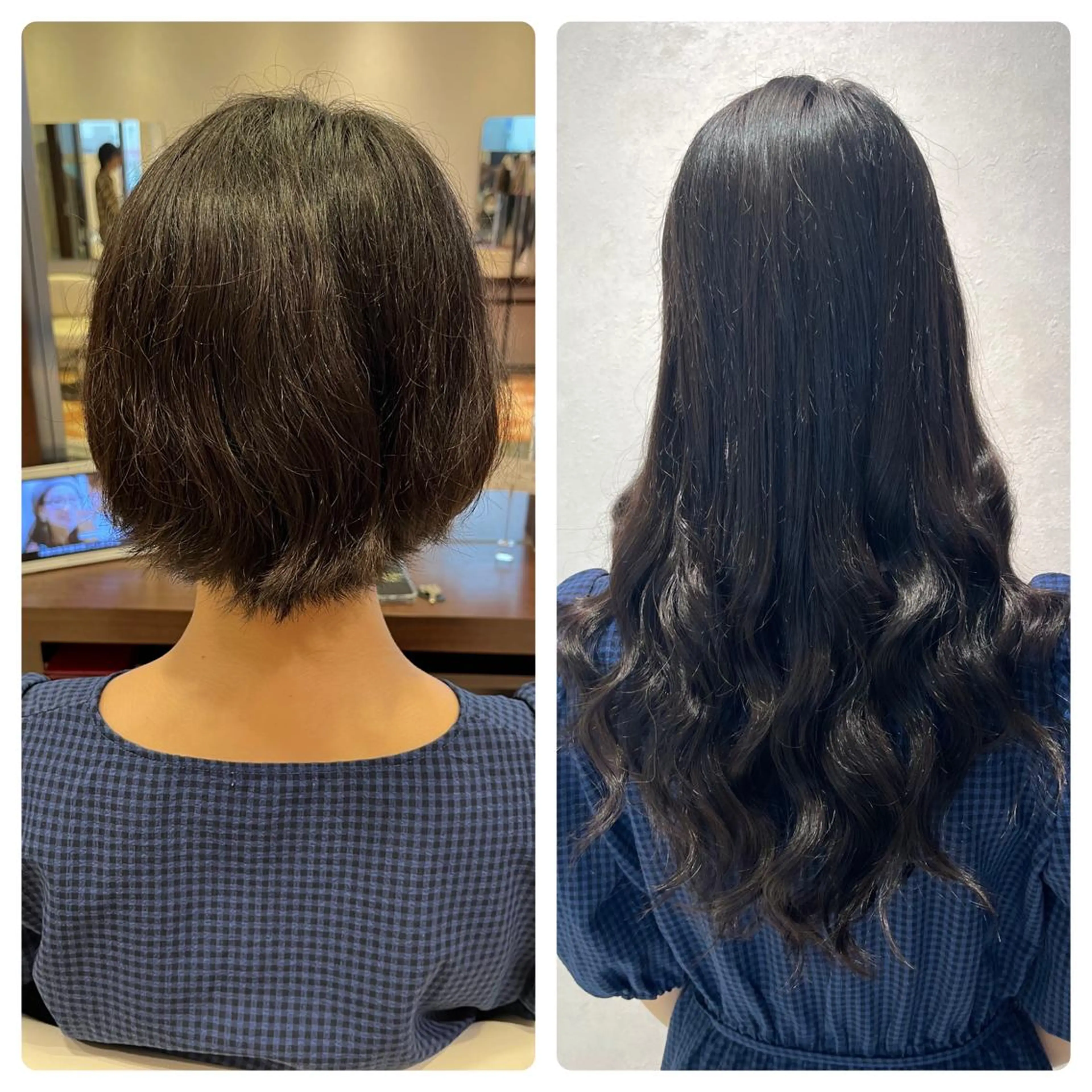 ロング カット ヘアカラー トリートメント エクステ EARTH長岡 🌼渡辺まい🌼のヘアスタイル