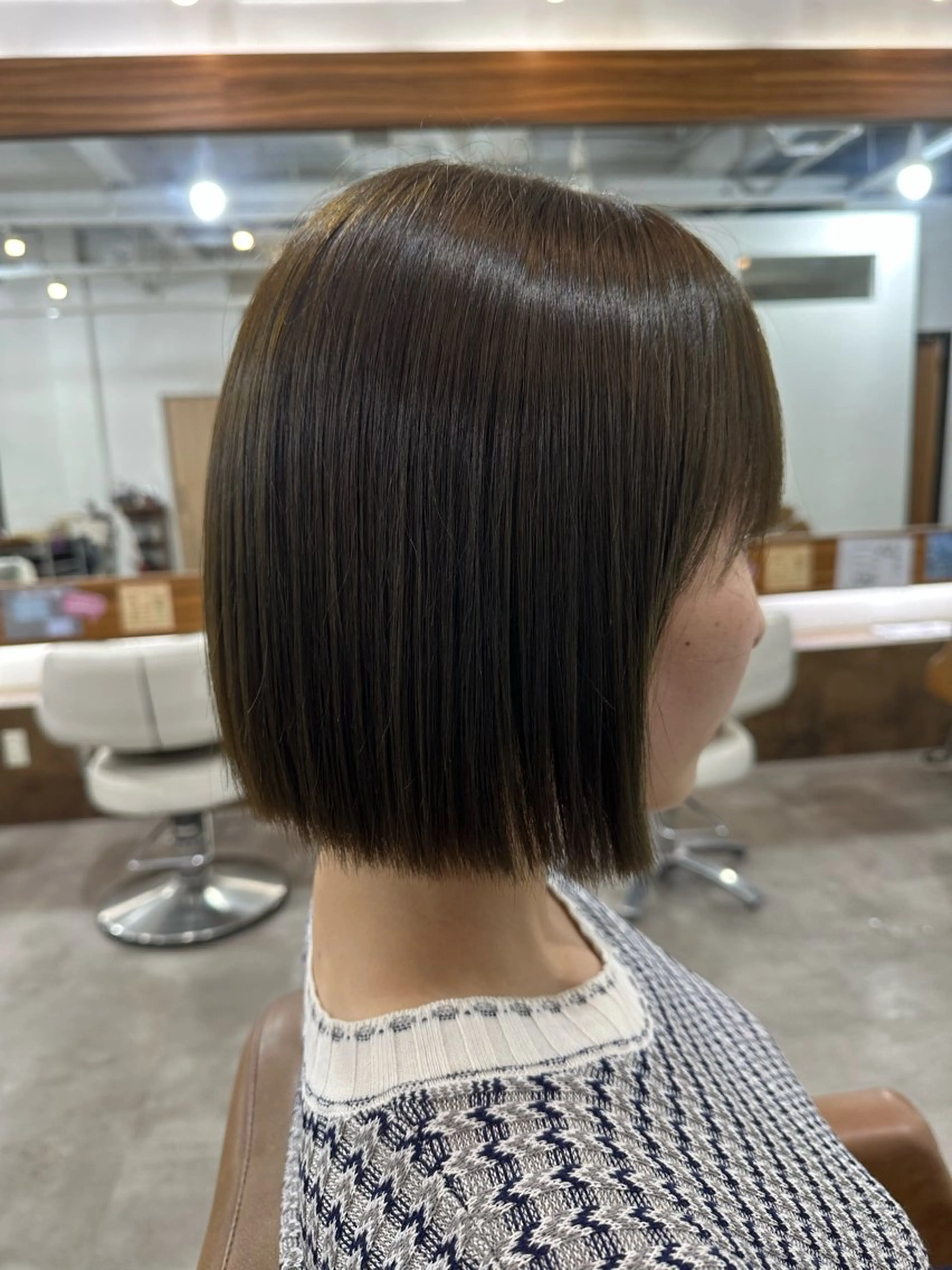 ショート カラー 我満 宏映のヘアスタイル