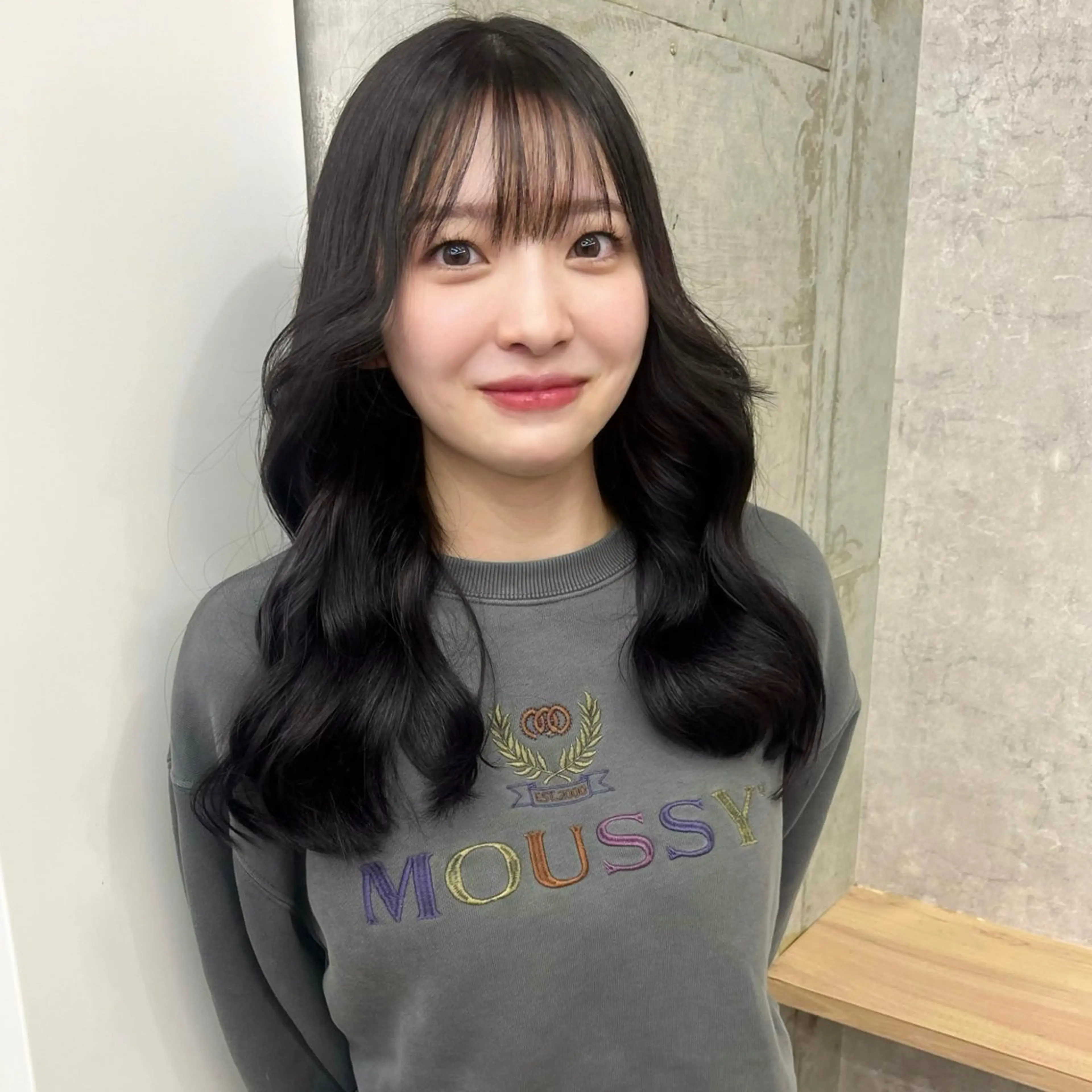 ロング カラー 透明感カラー ラベンダーカラー カットモデル募集中 Yui🎀✨のヘアスタイル