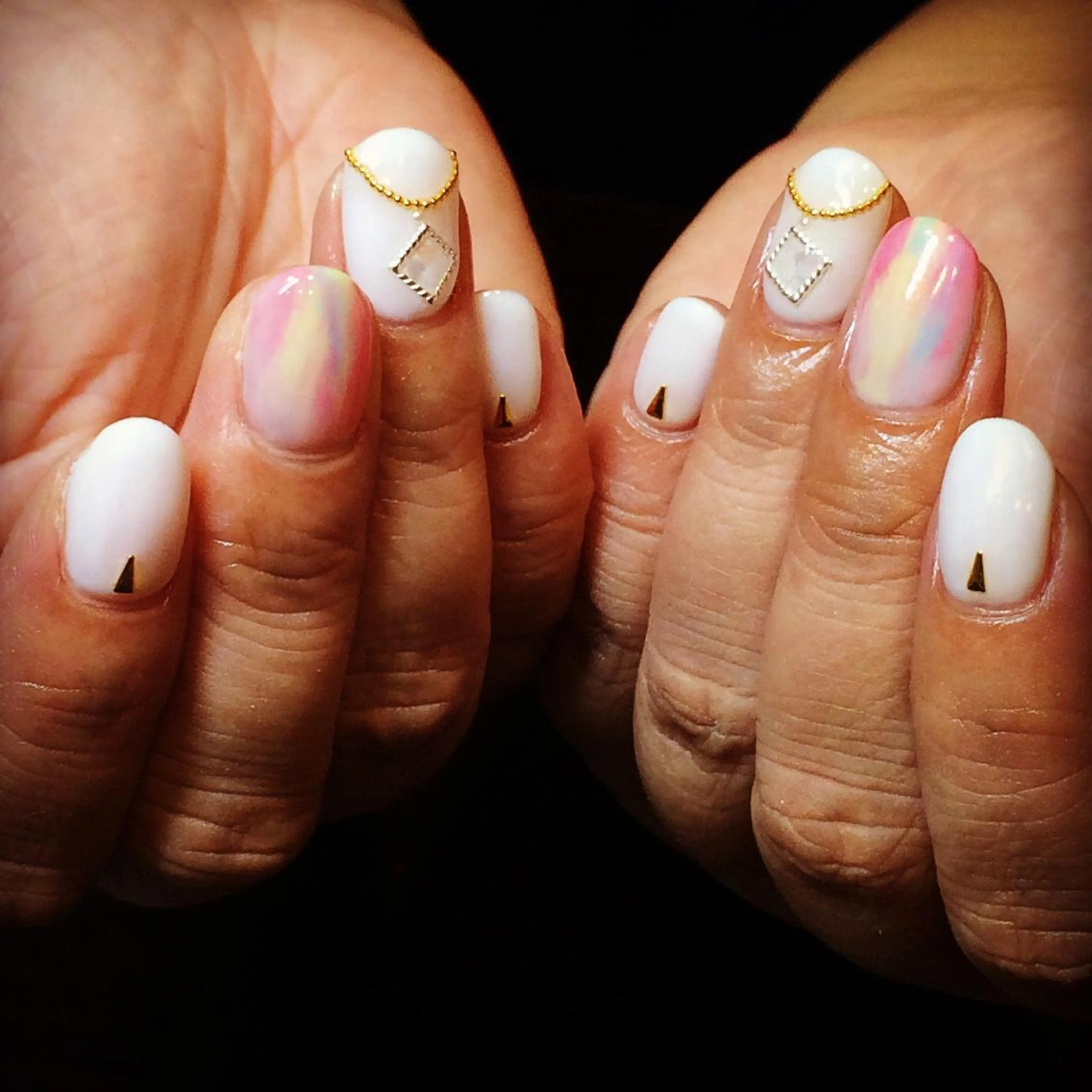 ネイル 持ち込み M nail はやまうららのネイルデザイン