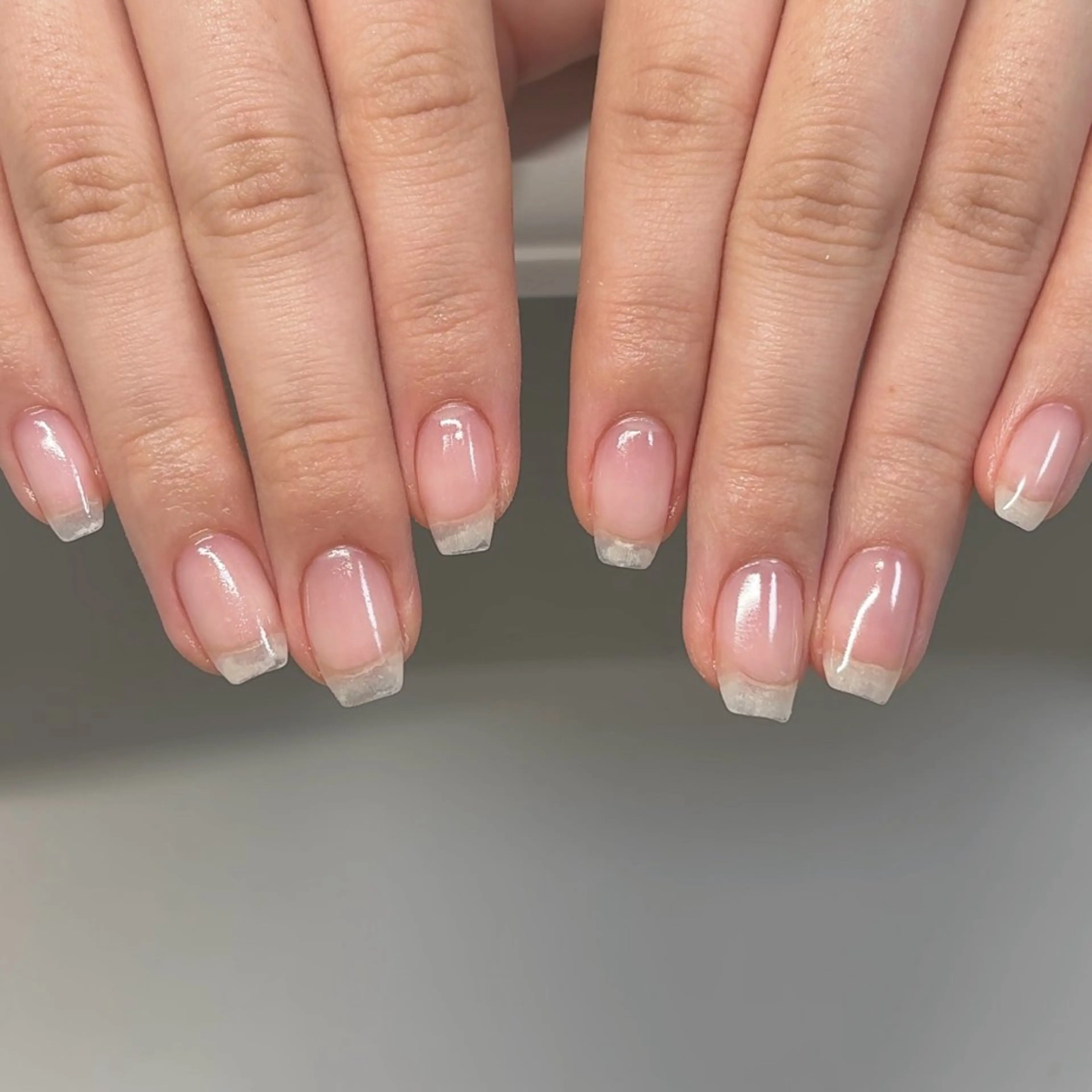 ネイル クリアネイル ハンドネイル Gemini Misakoのネイルデザイン