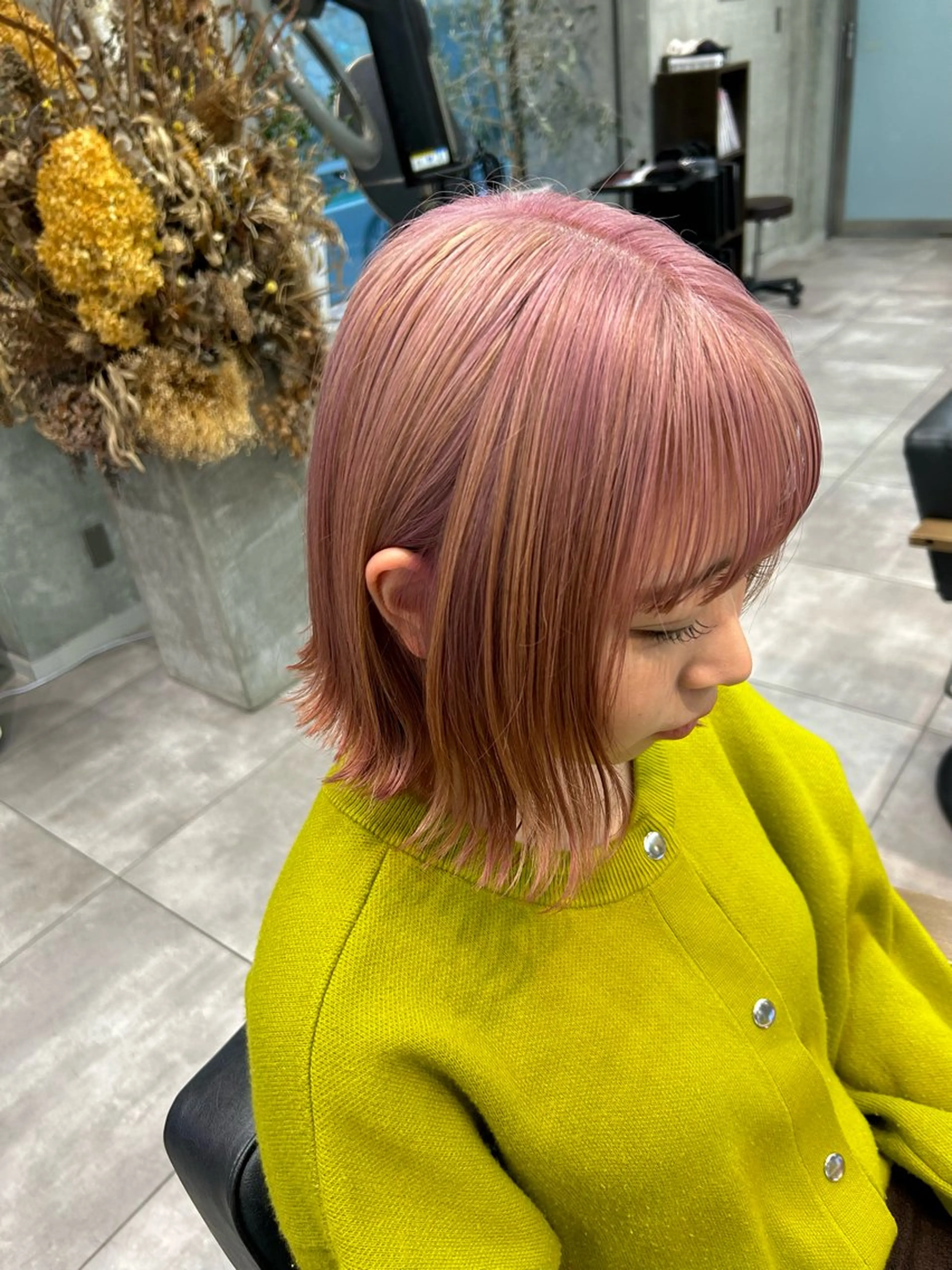 ミディアム ショート・ボブ 🌈chinaのヘアスタイル