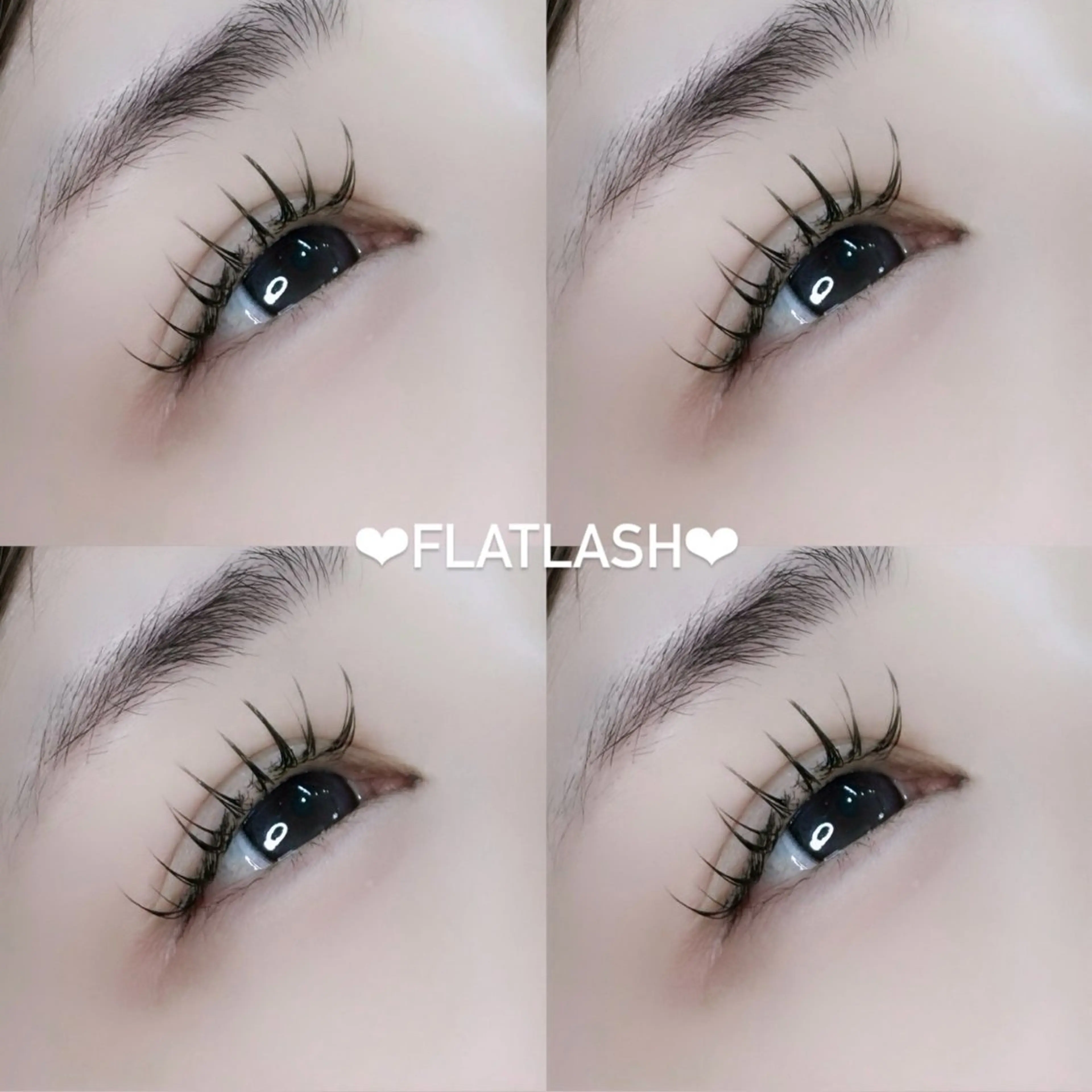 マツエク・マツパ フラットラッシュ OLIVIA 松本のマツエク・マツパデザイン