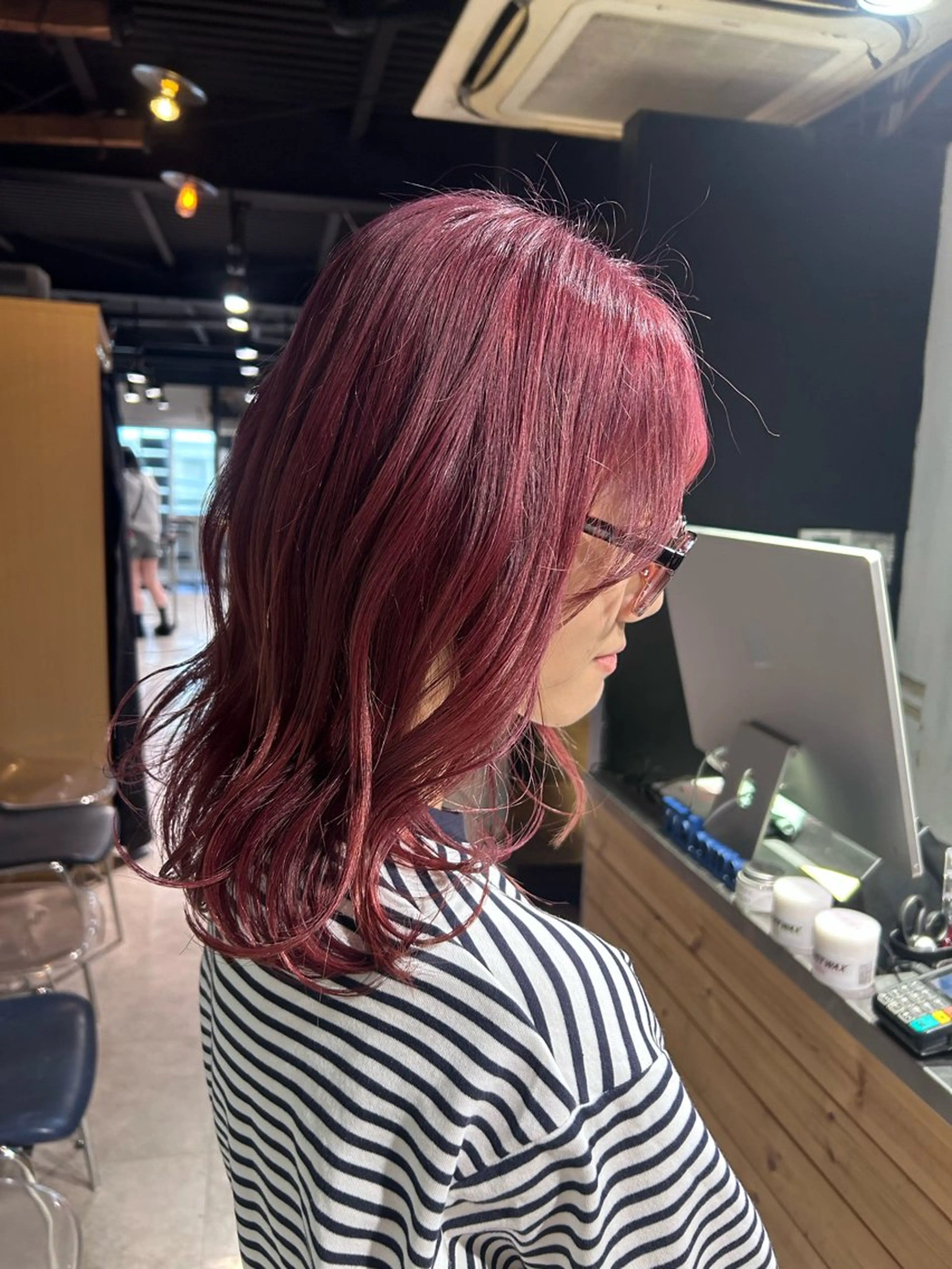 ロング ヘアカラー ヘッドスパ レイヤーStyle 🩵菜々実のヘアスタイル