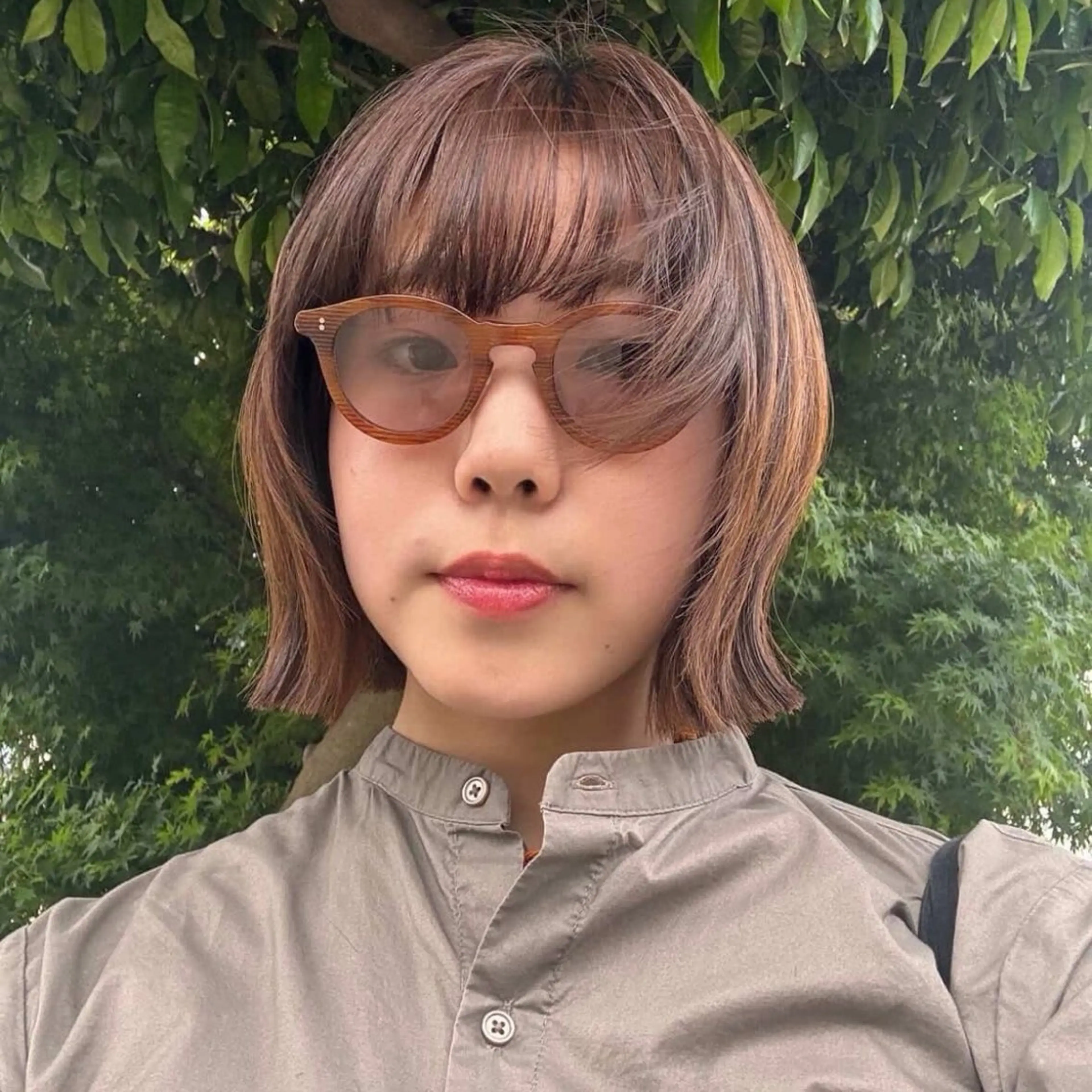 ショート カット 縮毛矯正 ボブパーマ🥣KON コンナツミのヘアスタイル