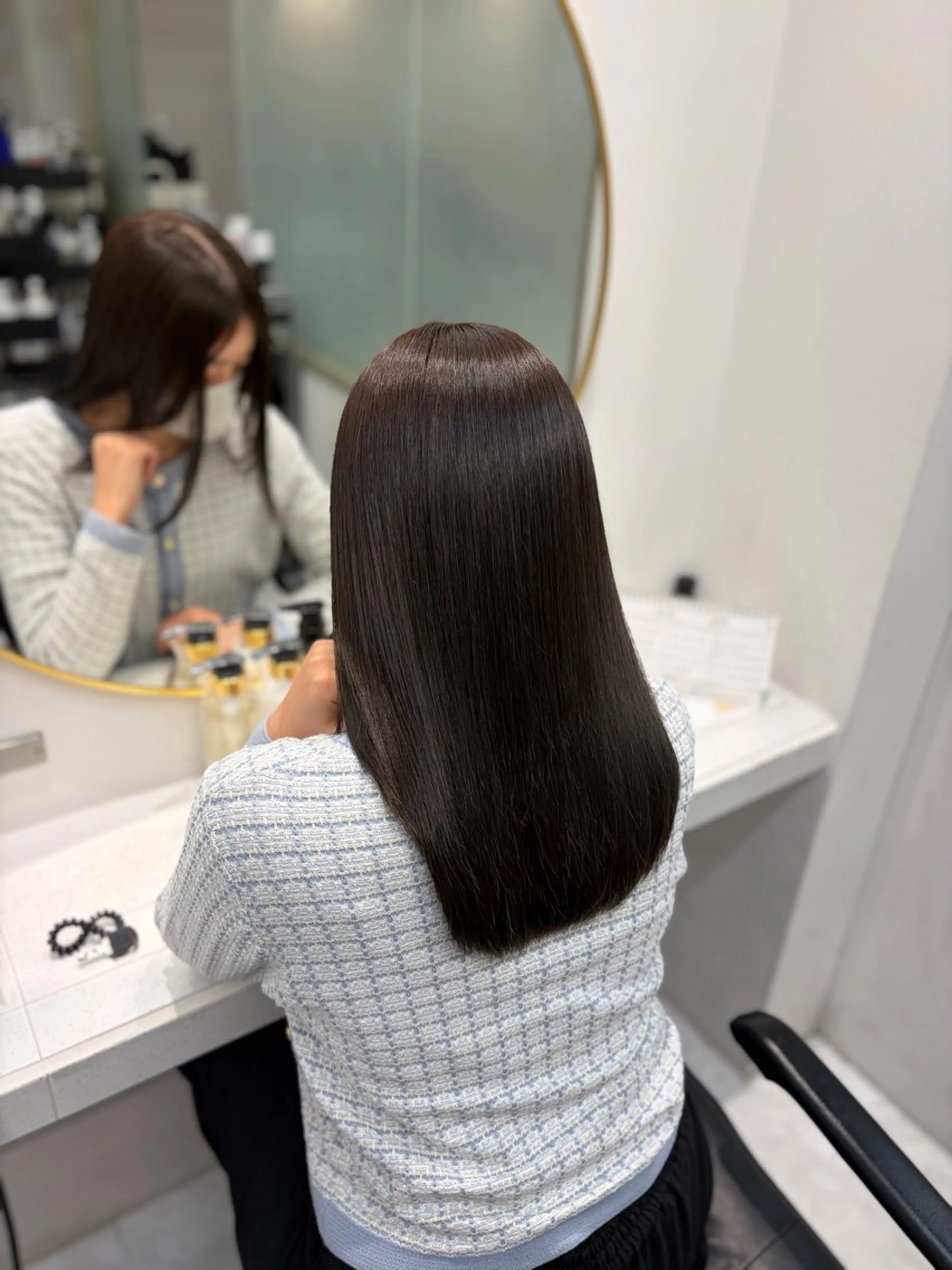 セミロング トリートメント 🫧髪質改善特化/ 縮毛矯正/🫧鈴木透のヘアスタイル