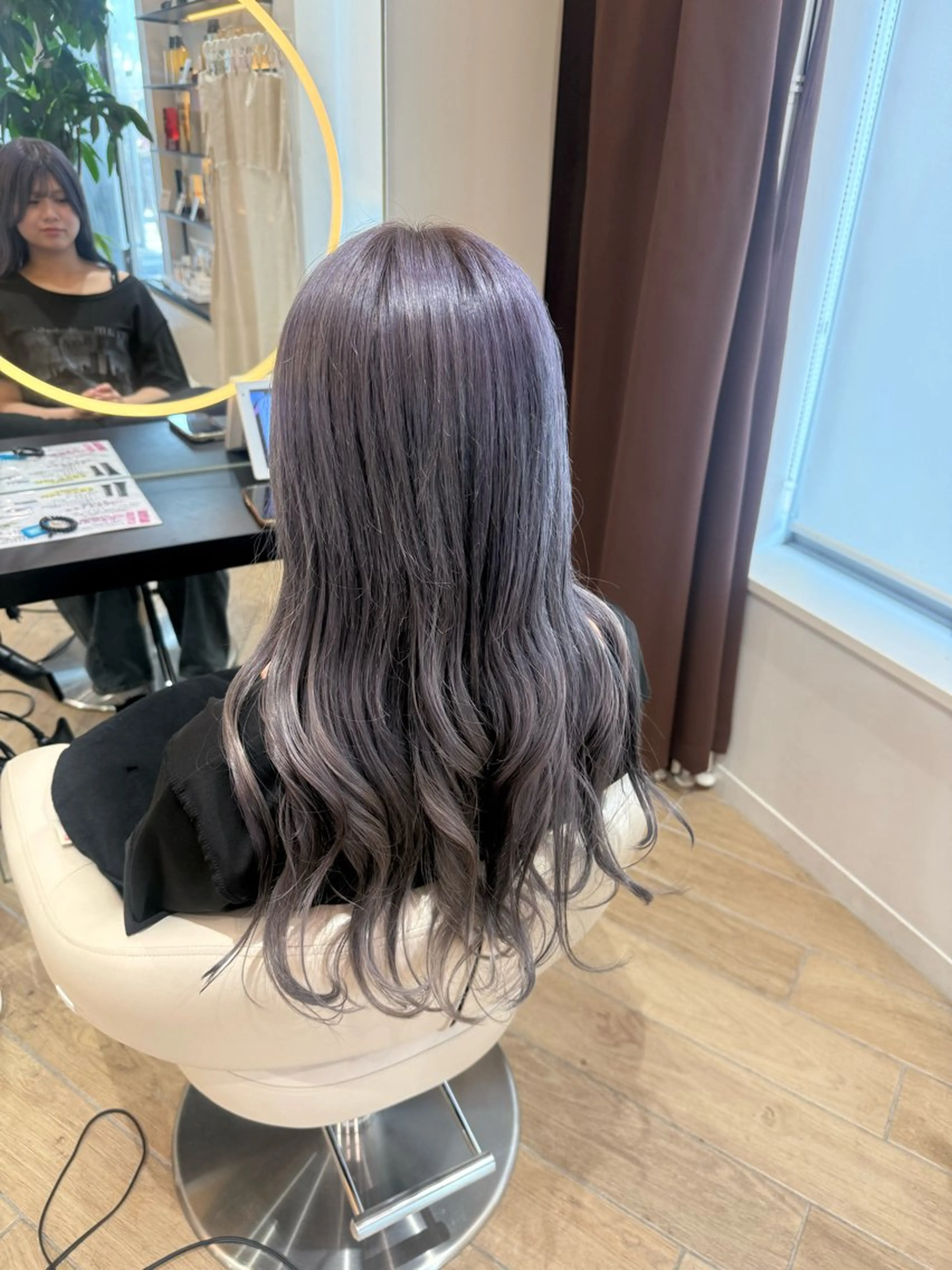 ロング ヘアカラー トリートメント 艶髪/ハイトーン ️🫧rino🫧のヘアスタイル