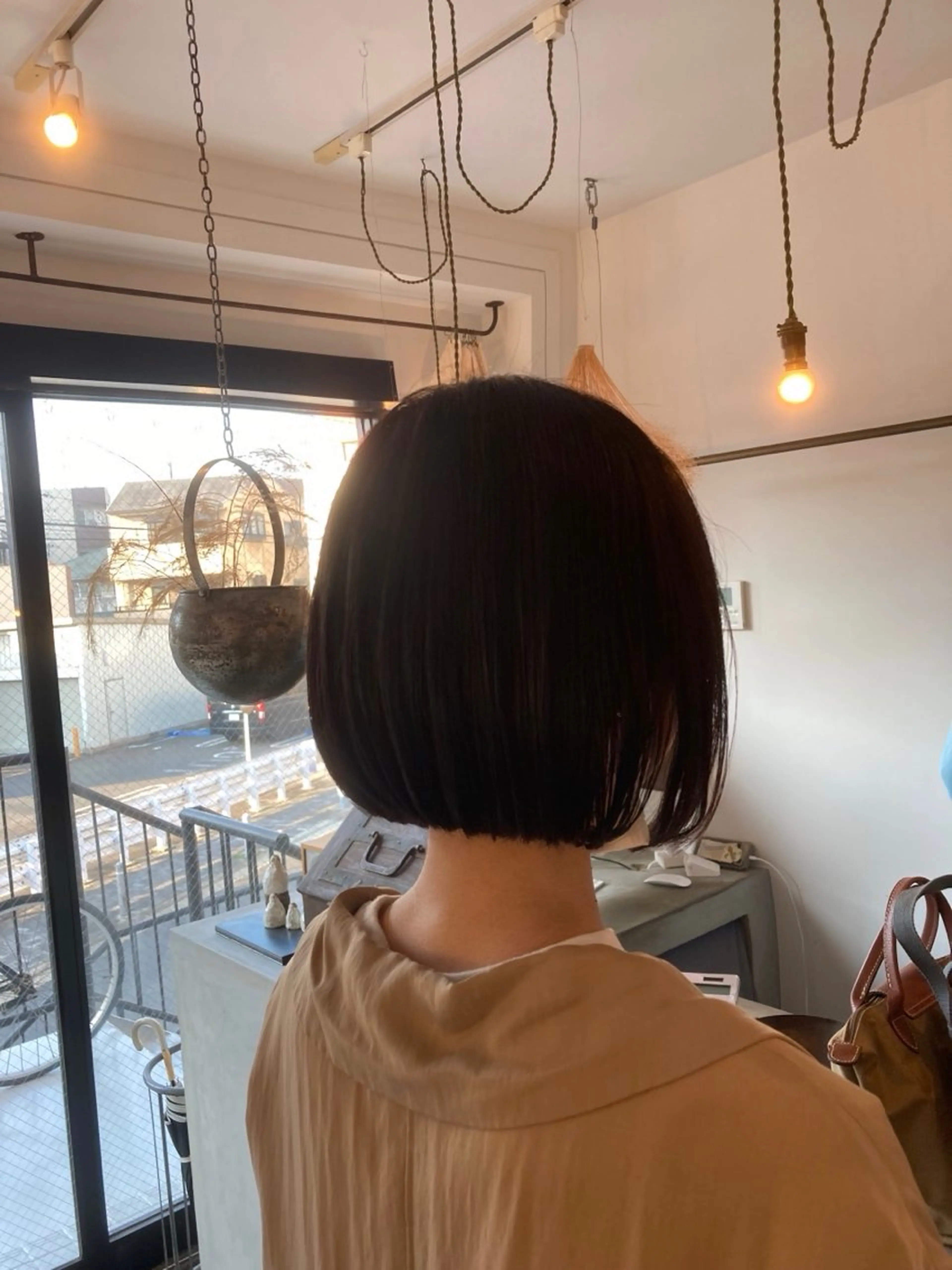 ショート ボブ vahan✂︎ 小林未果🕊のヘアスタイル