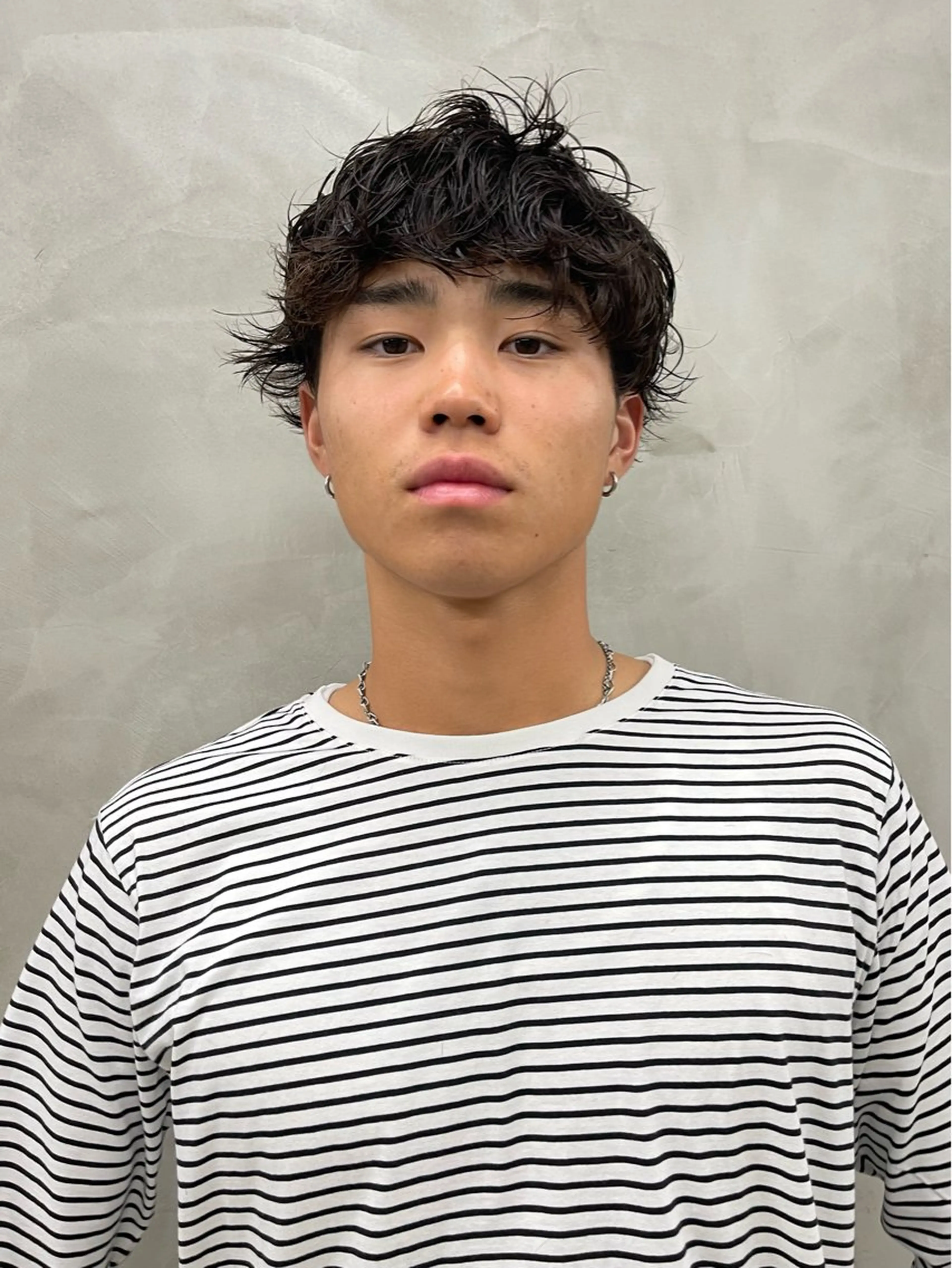 メンズ メンズカット パーマ[佐橋]のヘアスタイル