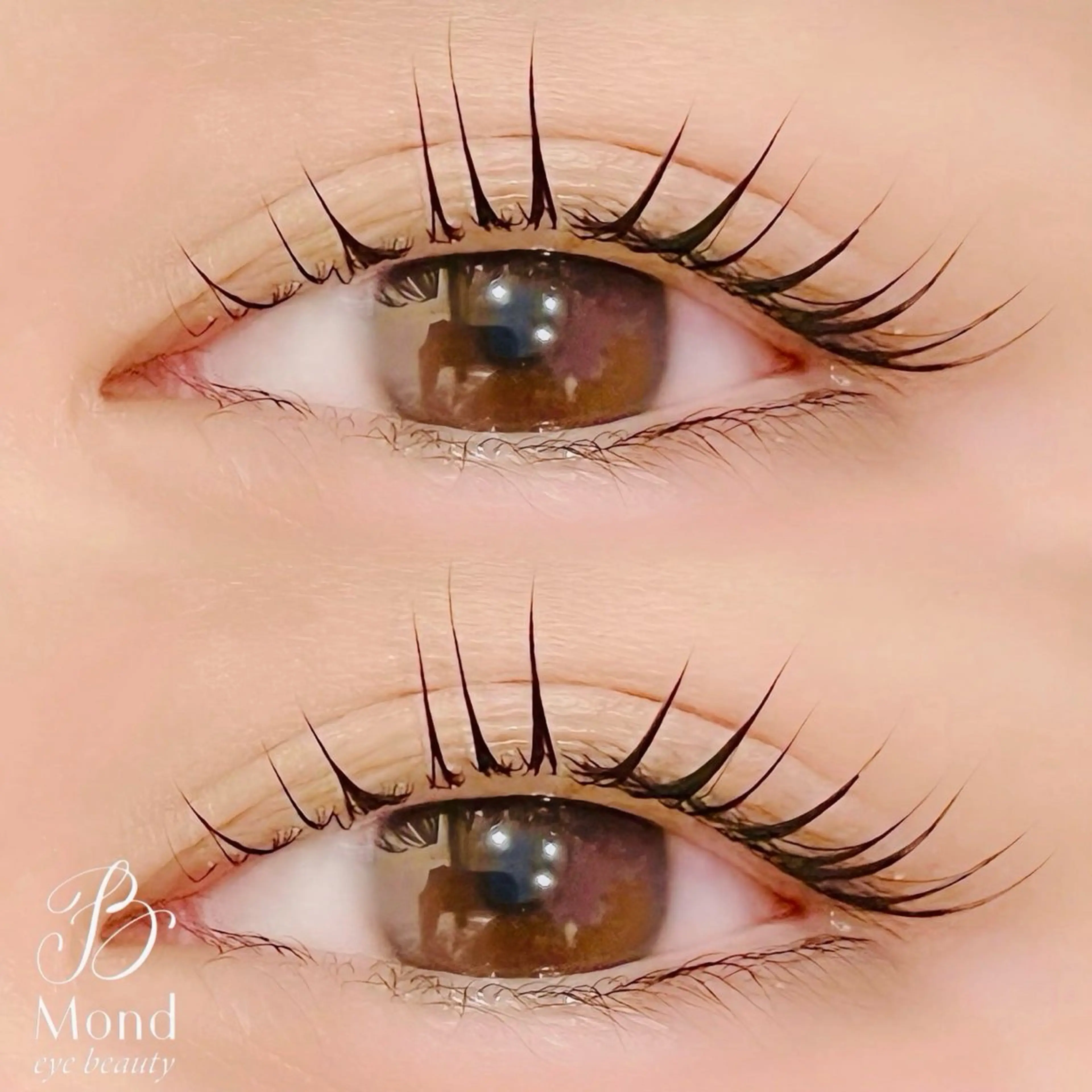 【垢抜け目元】パリジェンヌor選べるデザインまつ毛パーマ(上のみ) ¥5400の写真