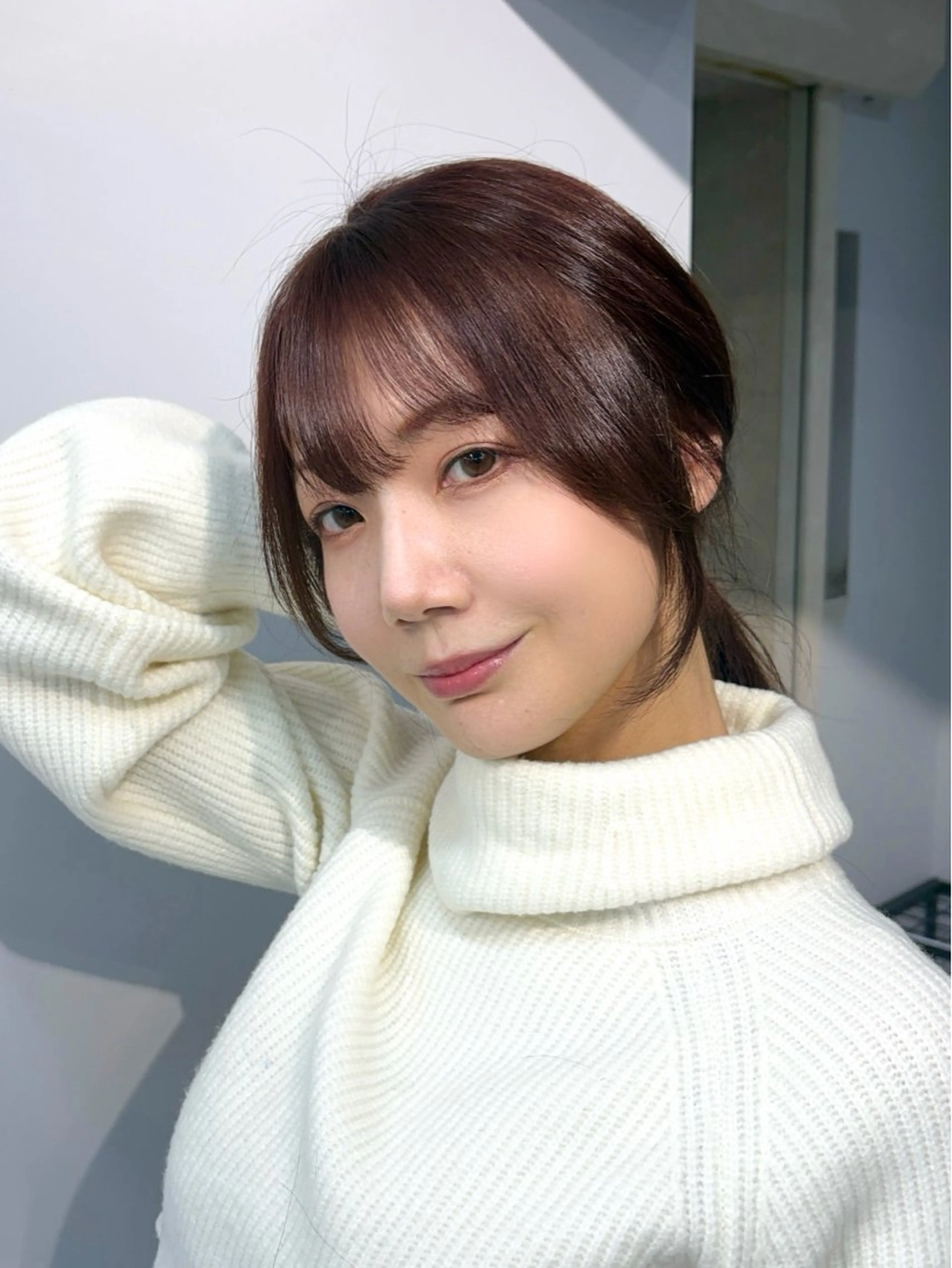 セミロング くびれボブレイヤー 渋谷/kougaのヘアスタイル