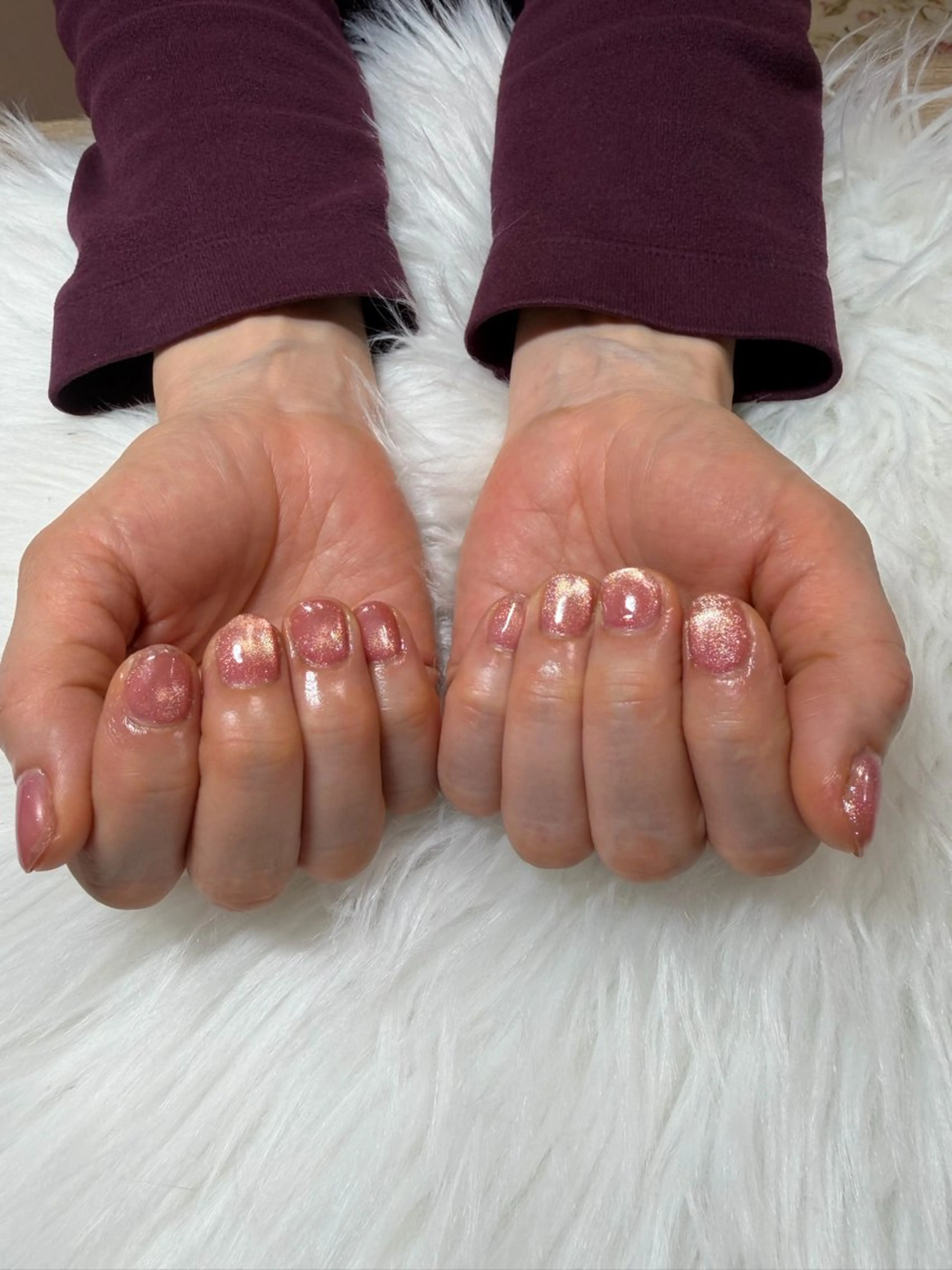 ネイル マグネットネイル マグネットワンカラー ワンカラーネイル nail salon Lapin所属・Lapin MIZUのネイルデザイン