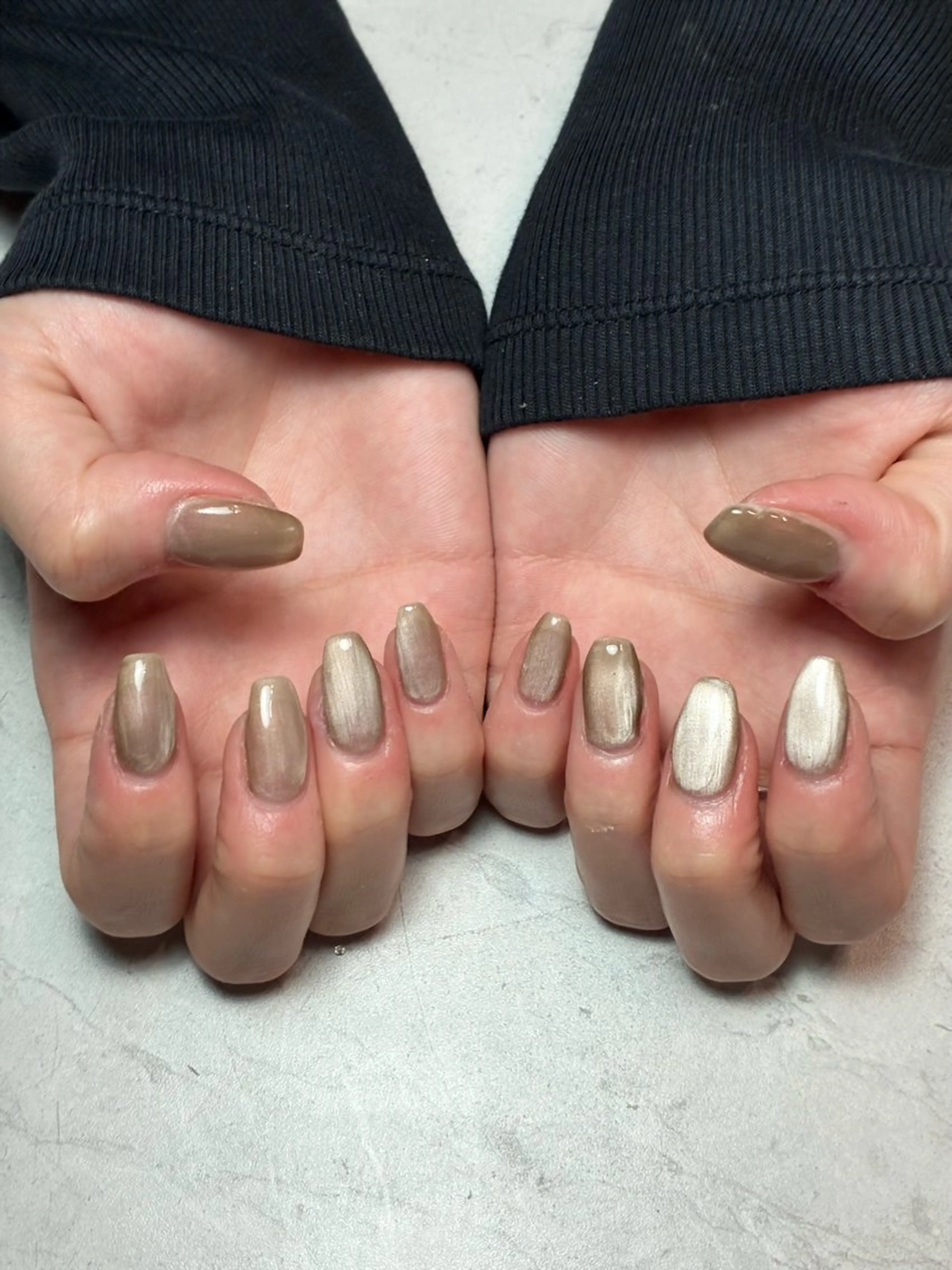 ネイル マグネットネイル ハンドネイル fuka 高取のネイルデザイン