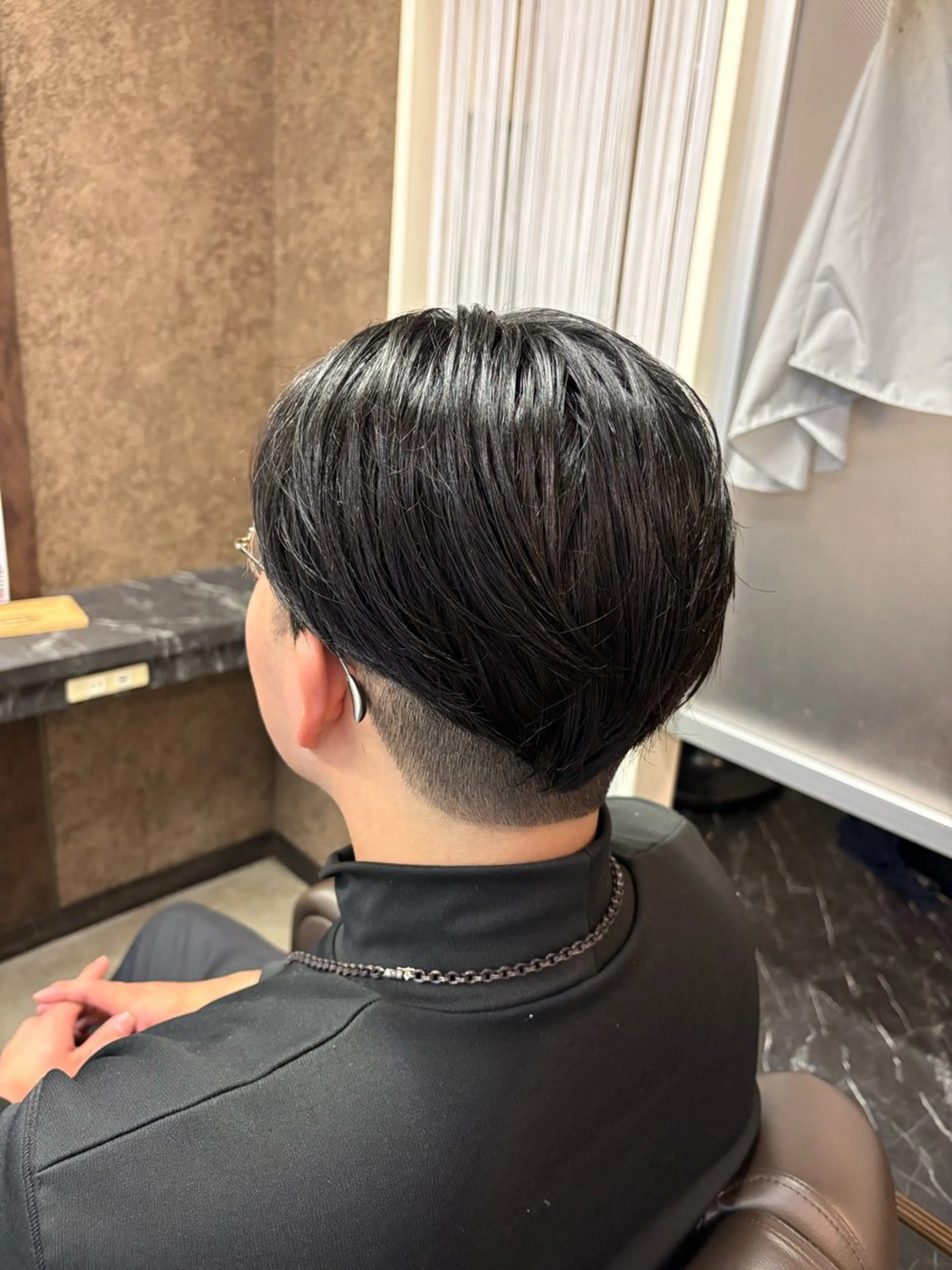 メンズ マンバンヘア 松並 一波のヘアスタイル