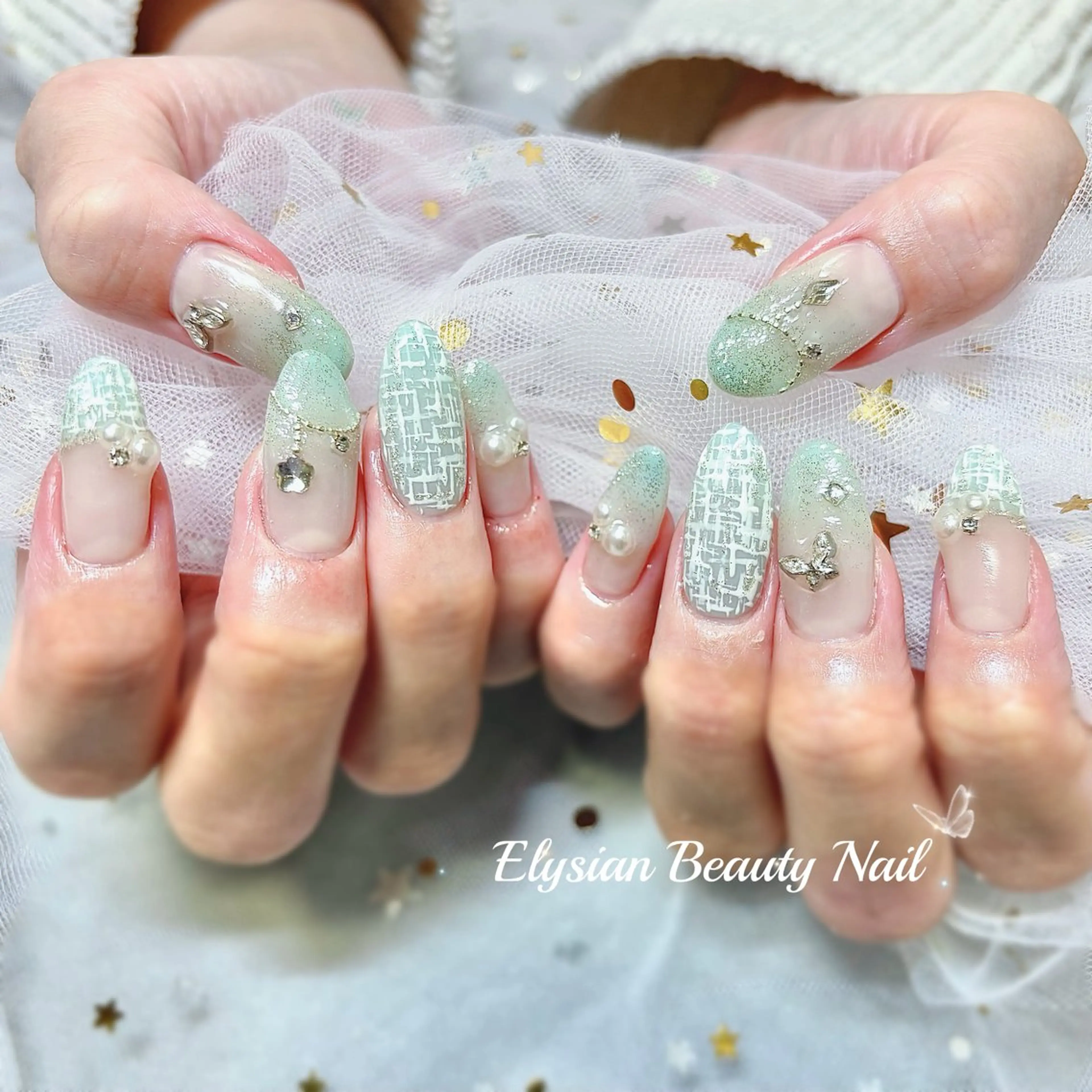 ネイル ハンドネイル エリシアン ビューティーネイルのネイルデザイン
