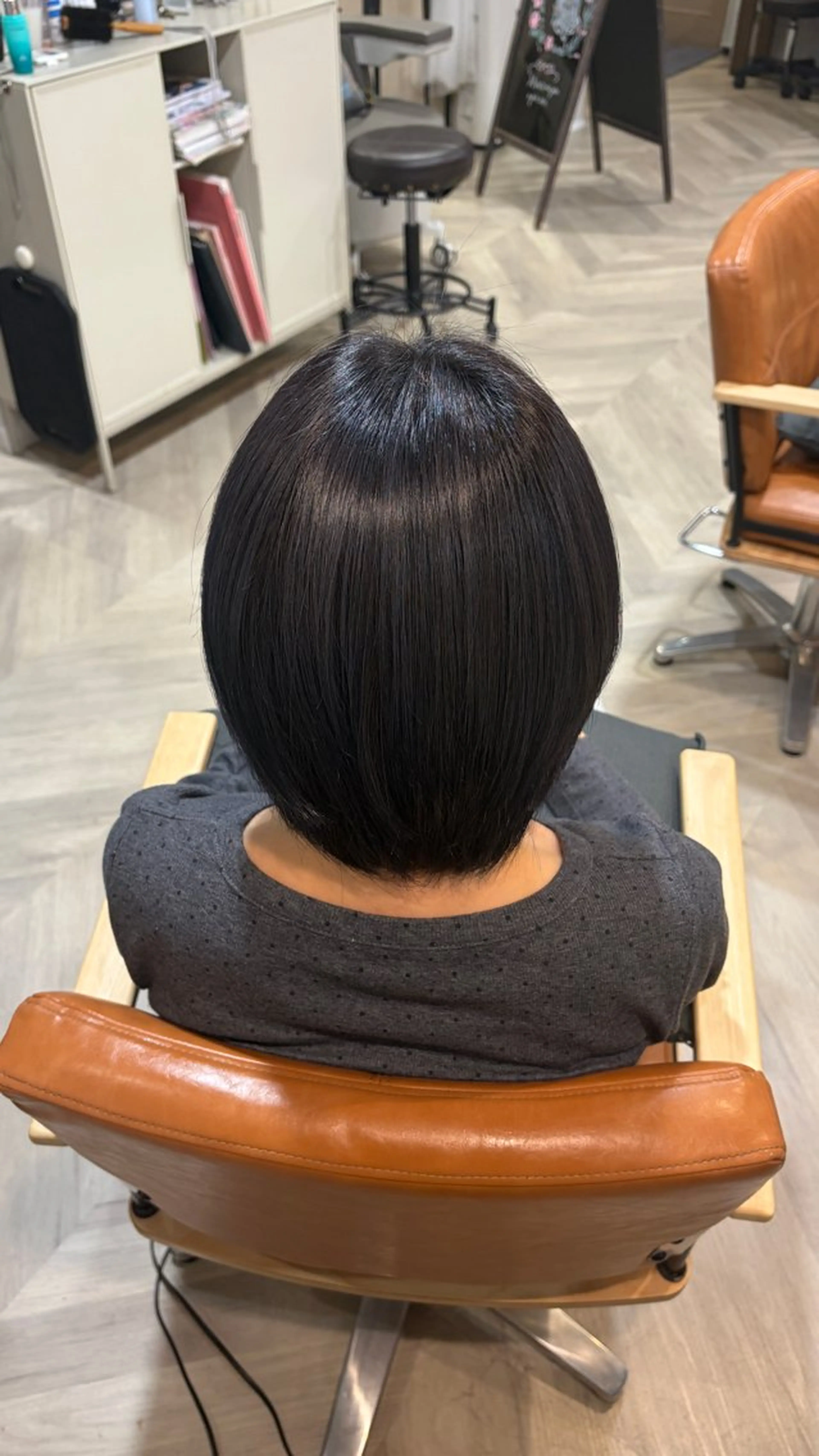 ショート カラー 吉永 夕姫のヘアスタイル