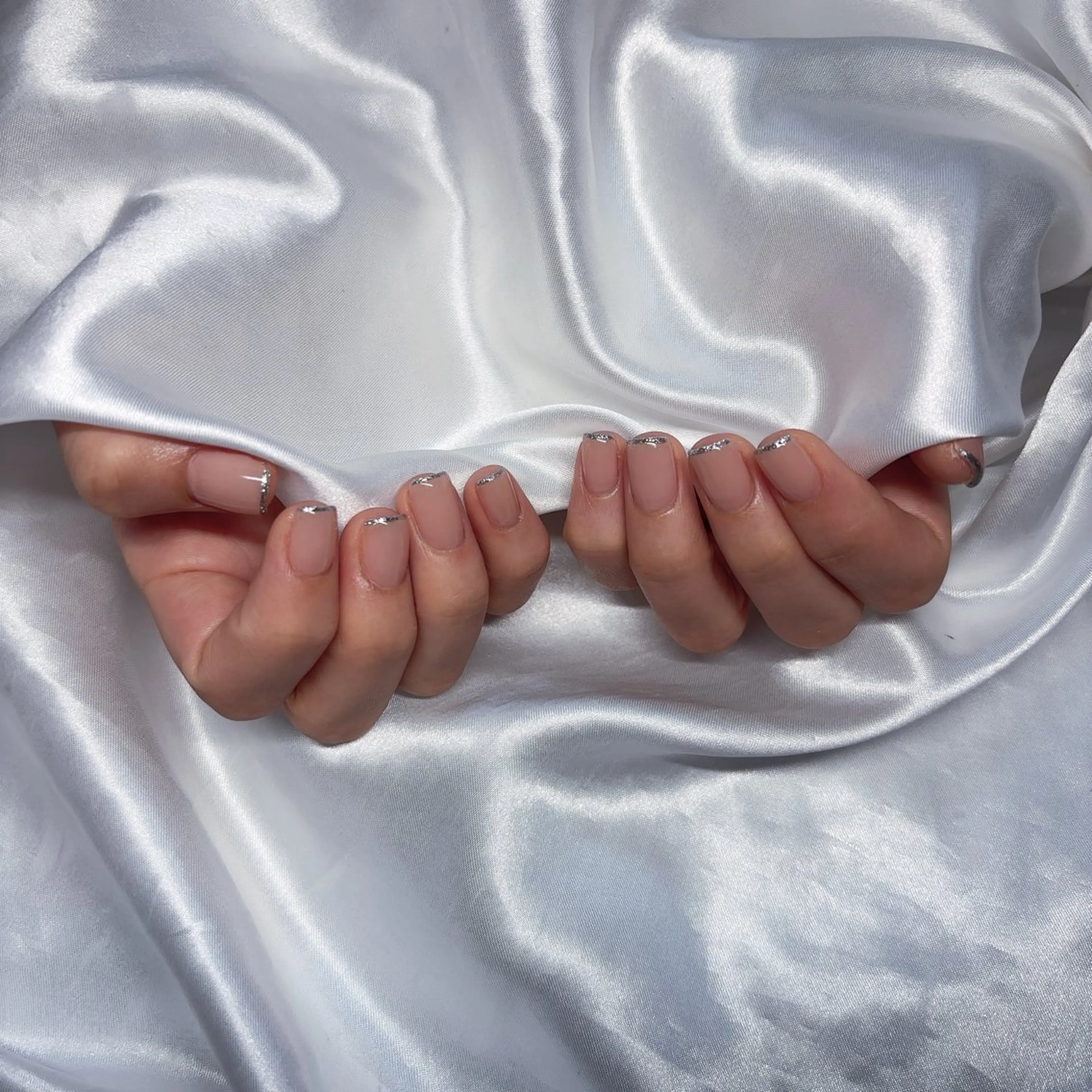 ネイル フレンチネイル ハンドネイル 京橋/ Lance nail Minaのネイルデザイン