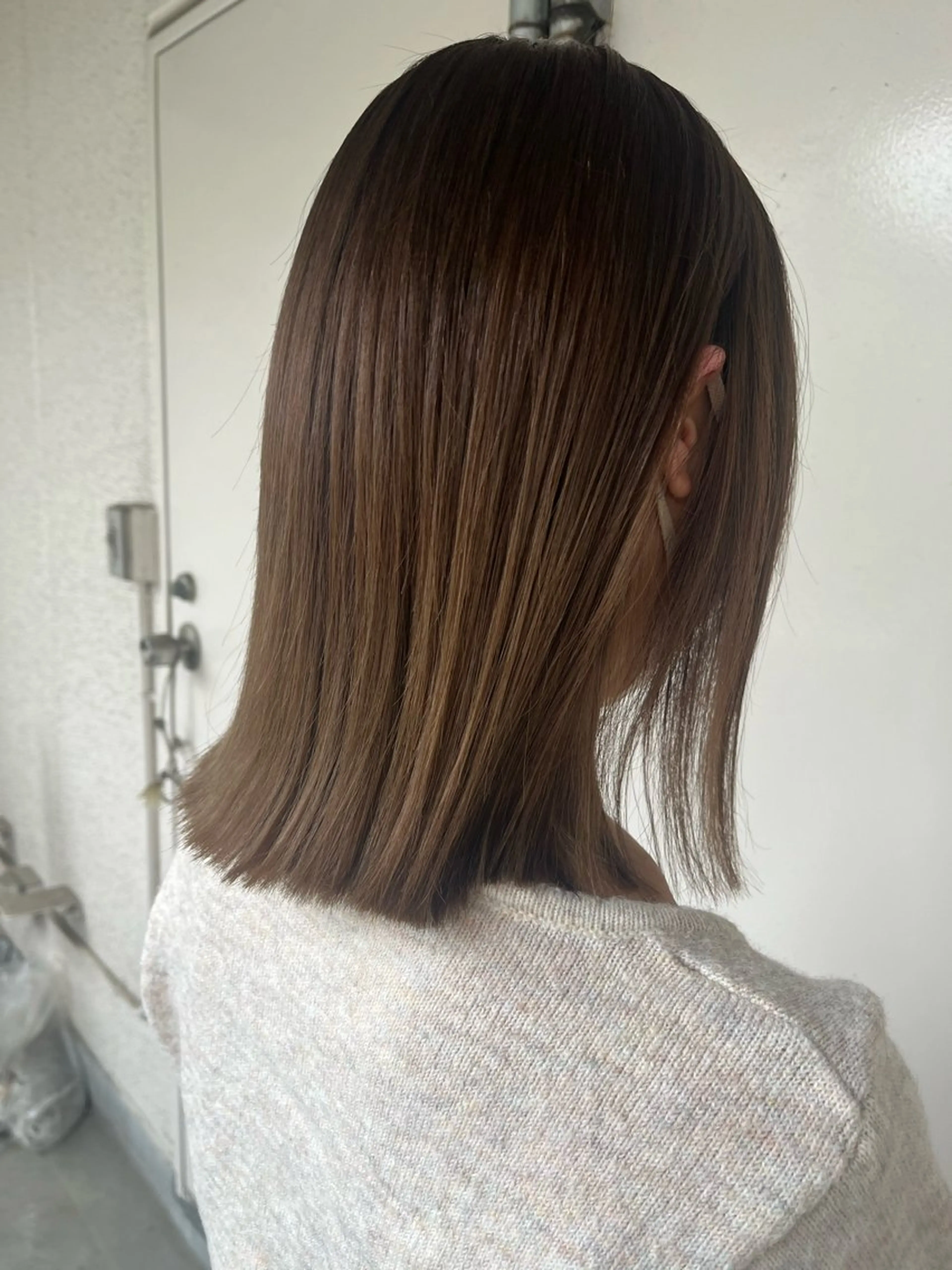 ミディアム くびれボブ🎀 くびれミディアム🎀のヘアスタイル