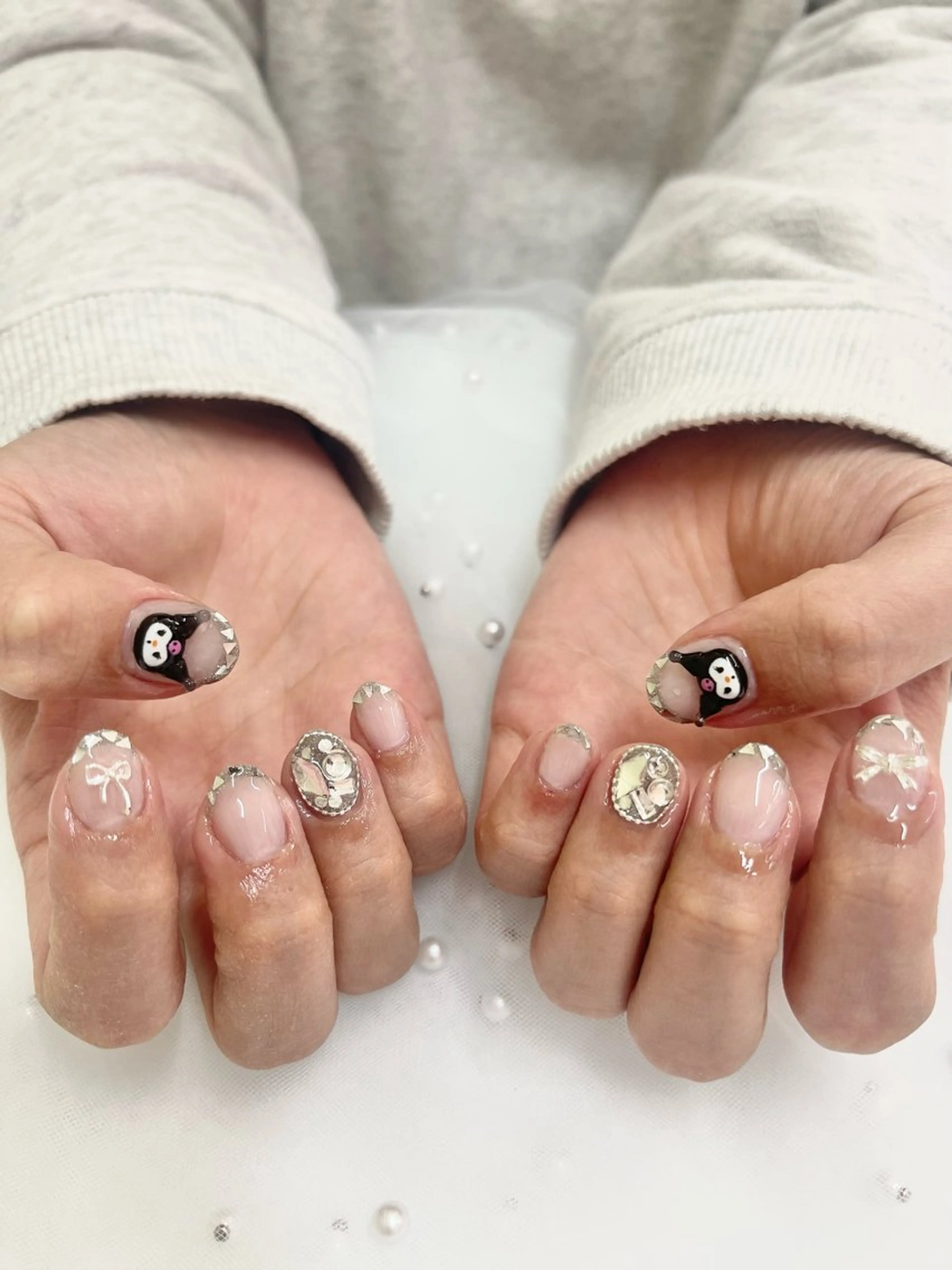 ネイル ワンホンネイル 坪山 美優のネイルデザイン