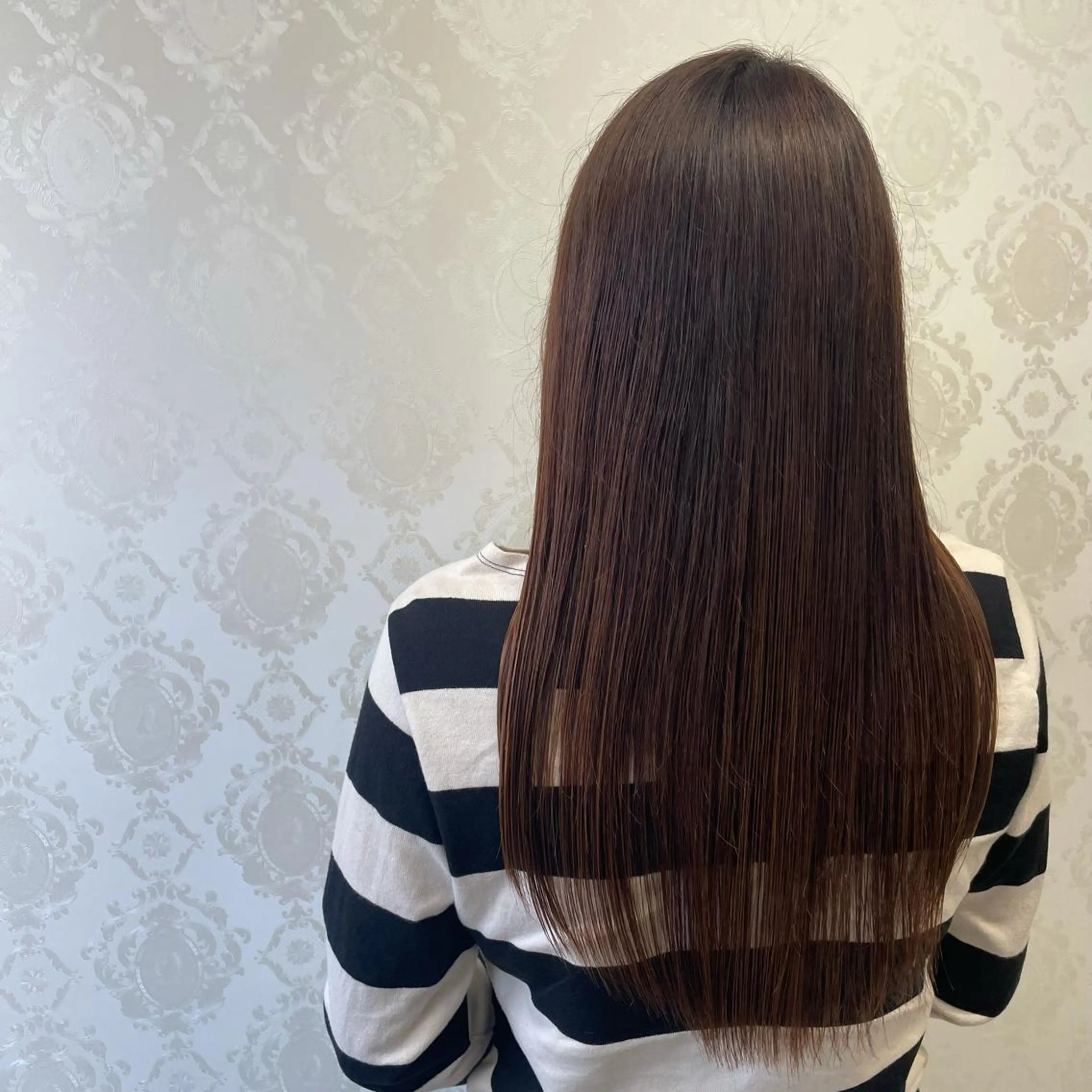 ロング 縮毛矯正 erina💖 CLUTCH天王寺のヘアスタイル