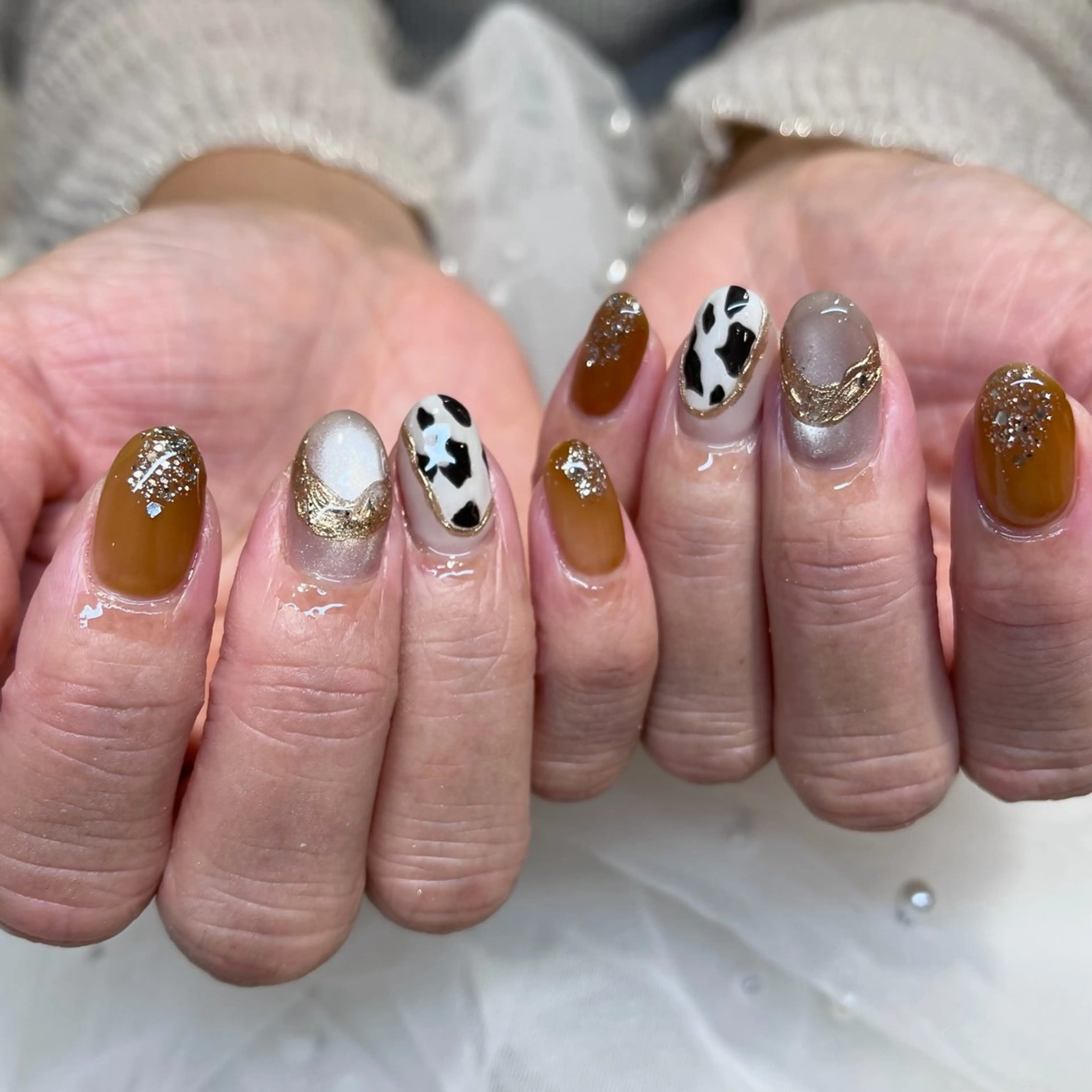 ネイル 内田 里穂のネイルデザイン