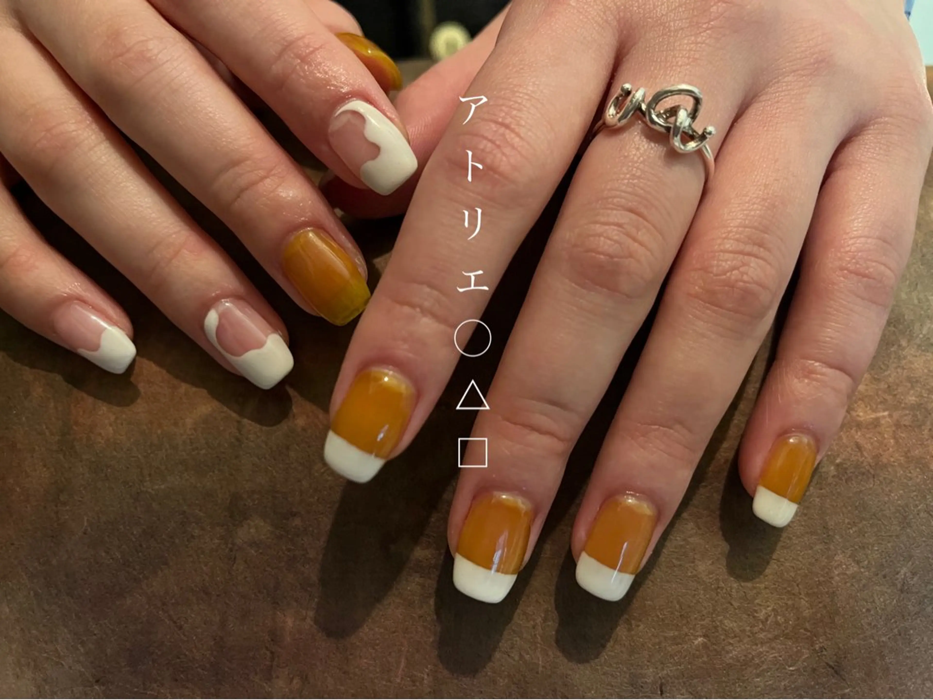 ネイル ハンドネイル アトリエ ○△□のネイルデザイン