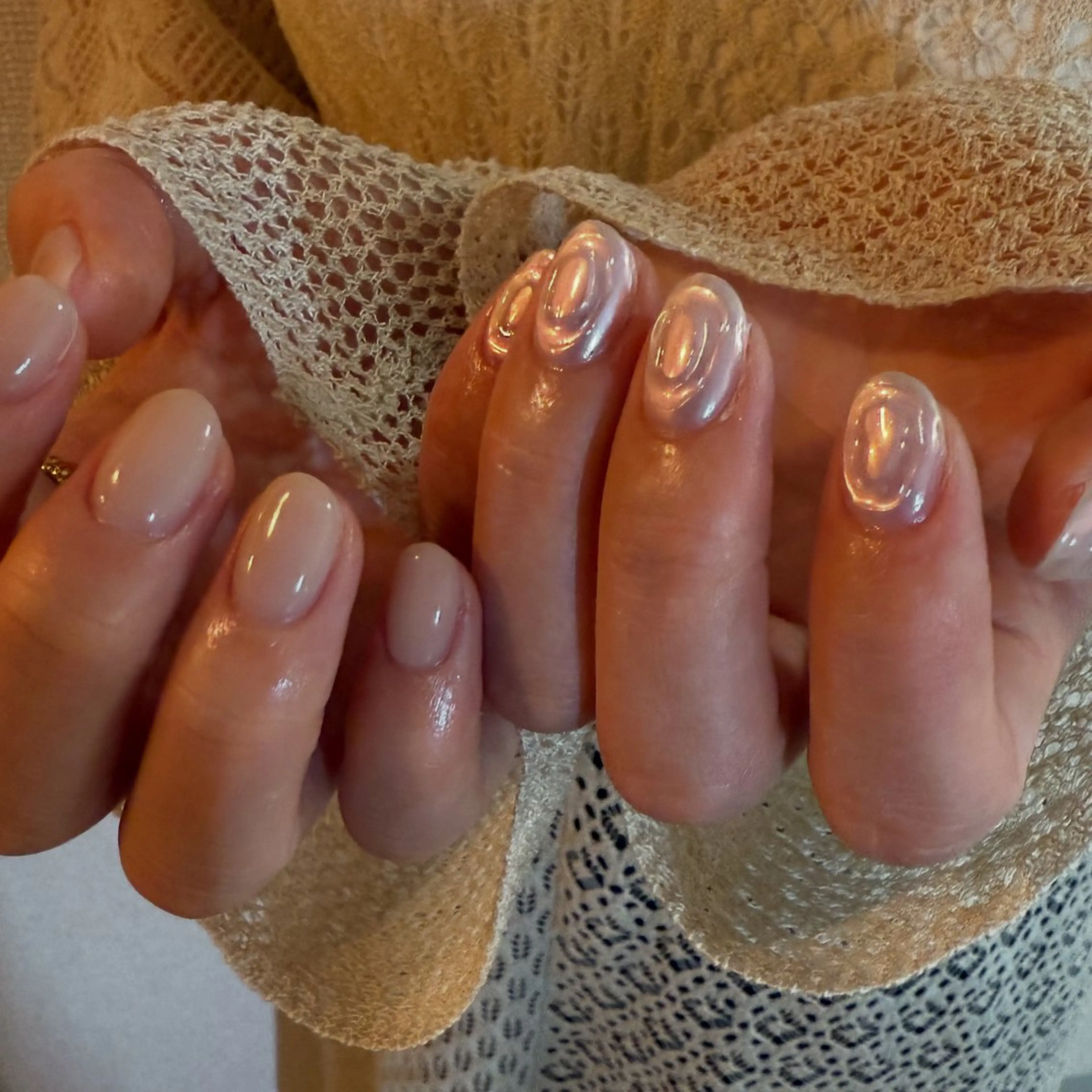 ネイル 氷ネイル・うるうるネイル Fujimori .のネイルデザイン