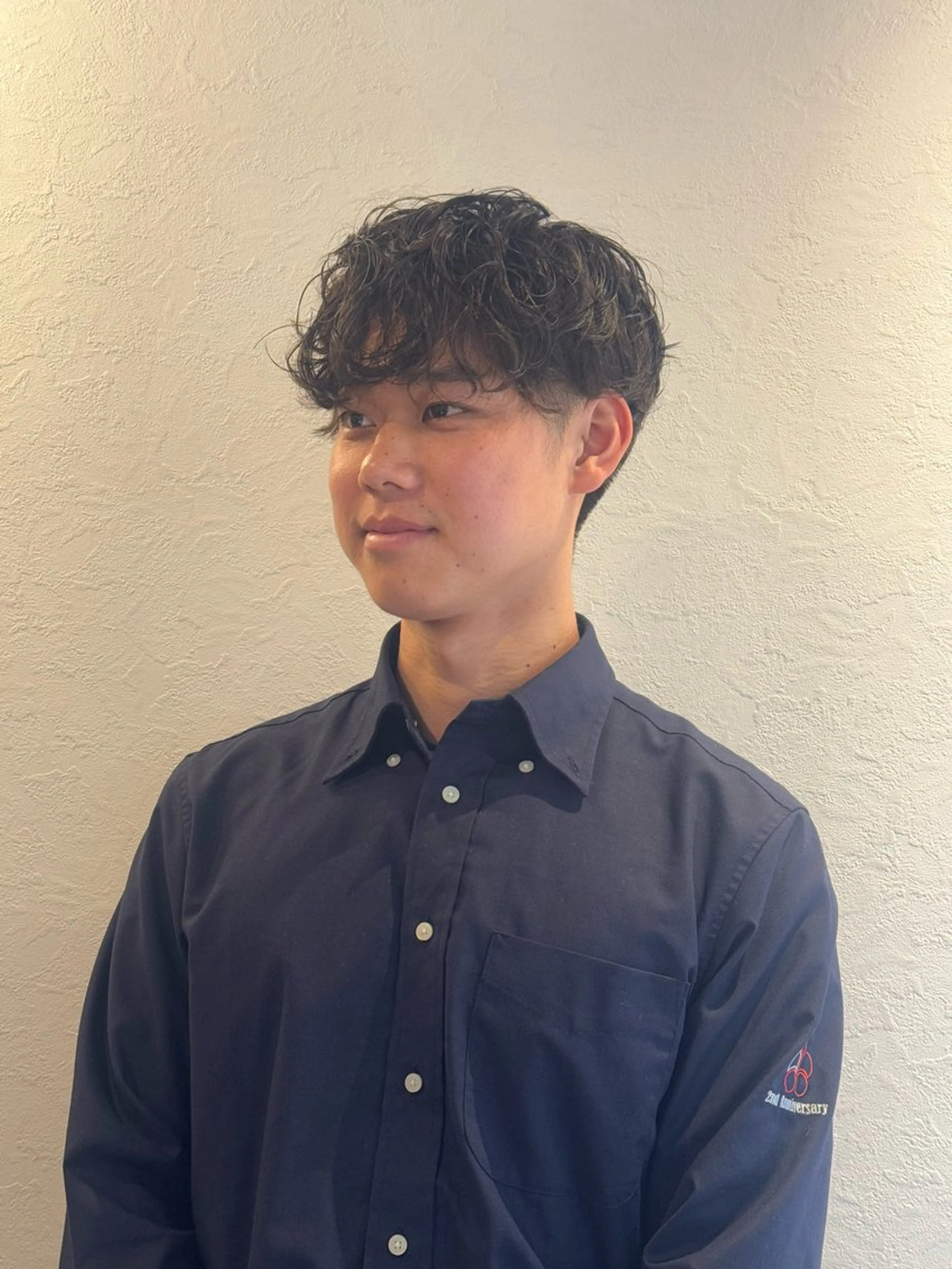 パーマ メンズ カット パーマ AYAKA/メンズ パーマ/四条烏丸のヘアスタイル