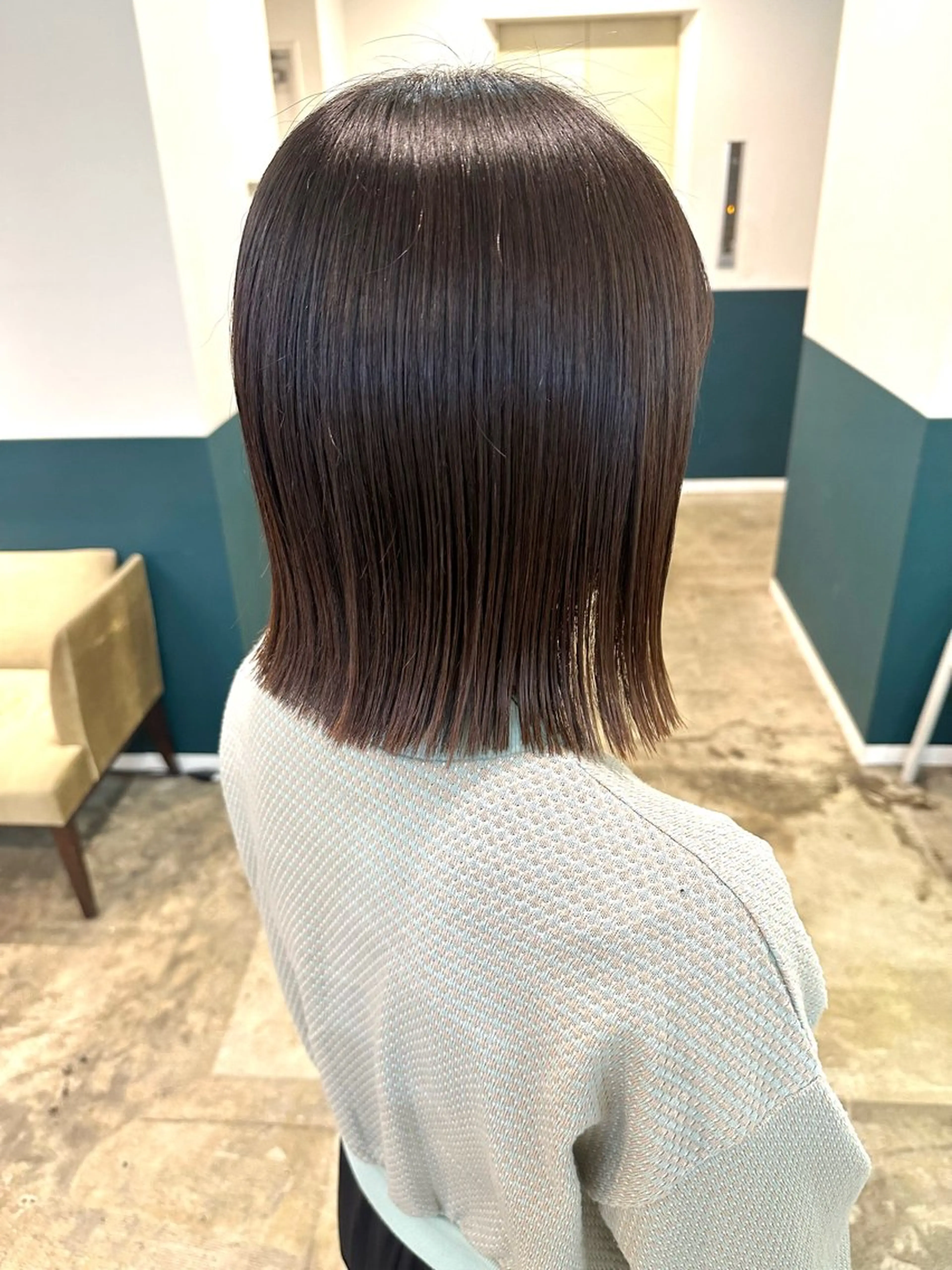 ミディアム ボブ 外ハネヘア ボブ特化美容師 /荒井悠葵のヘアスタイル