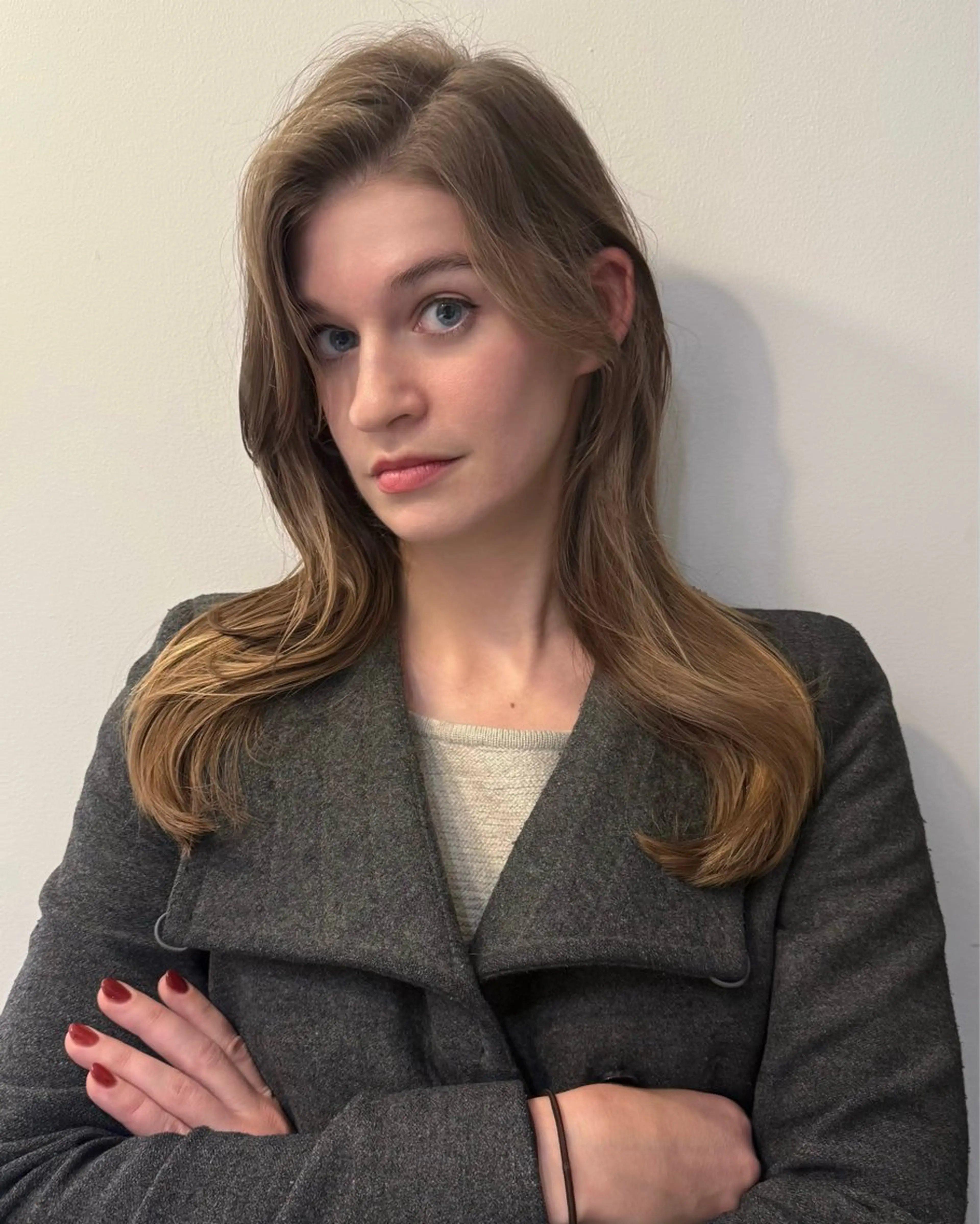 ミディアム 顔周りカット レイヤーカット トリートメント Minami Yuiのヘアスタイル