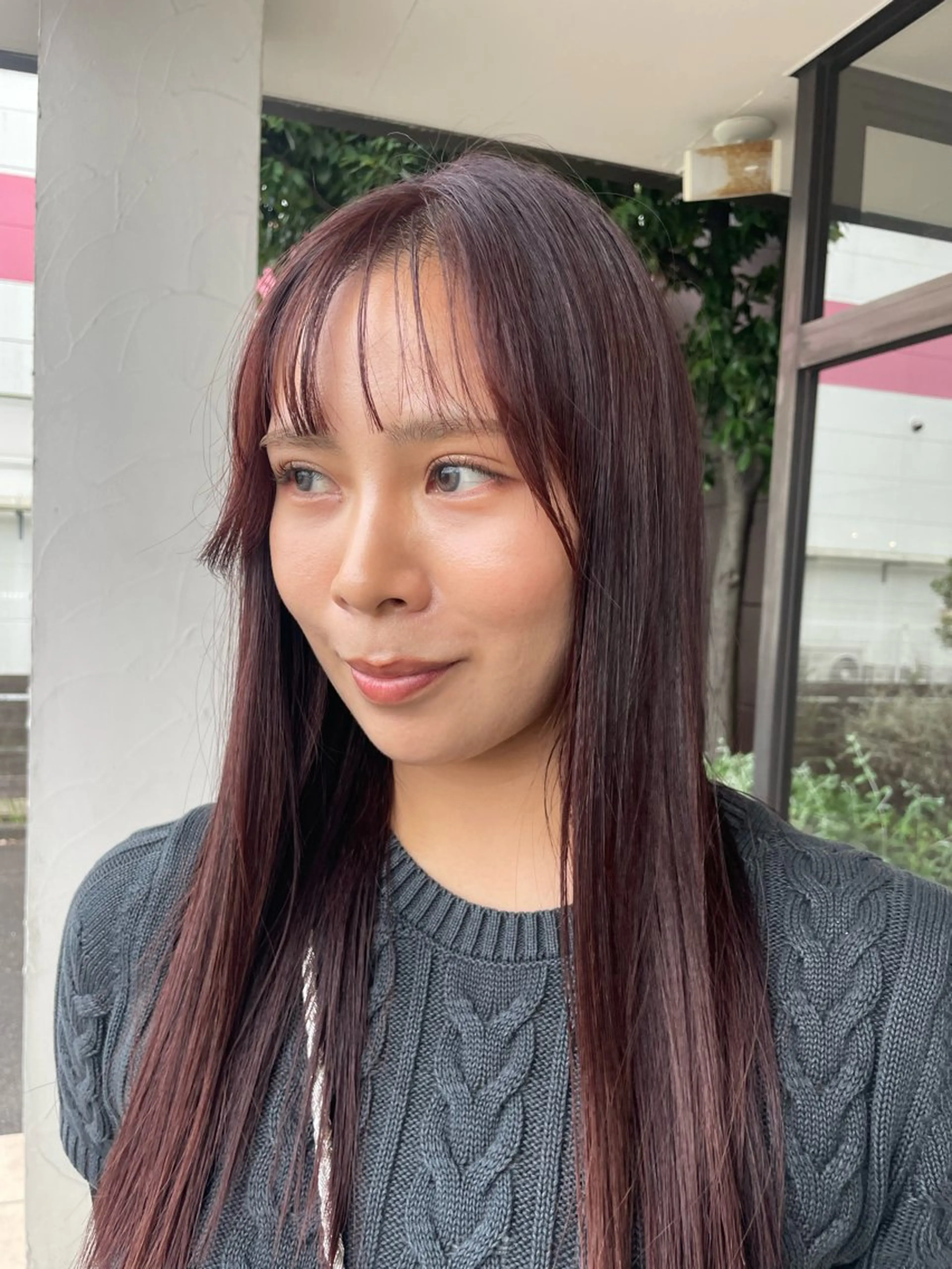 ロング カラー 梨子🐣艶カラー🌈 ダメージレス💖のヘアスタイル