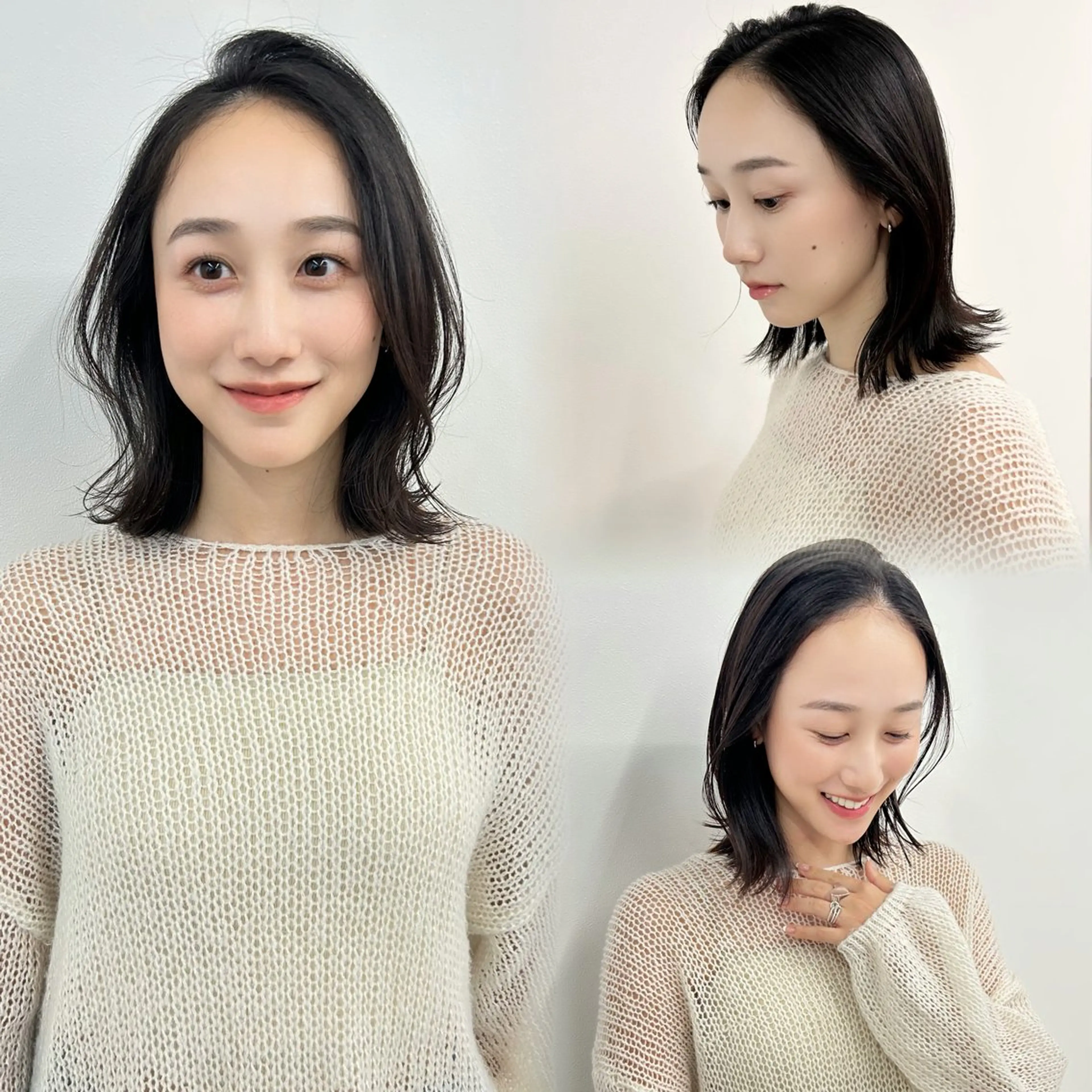 ショート 髪質改善 縮毛矯正 トリートメント 酸性ストレート カット 髪質改善/艶カラー /透明感/石田桃子のヘアスタイル