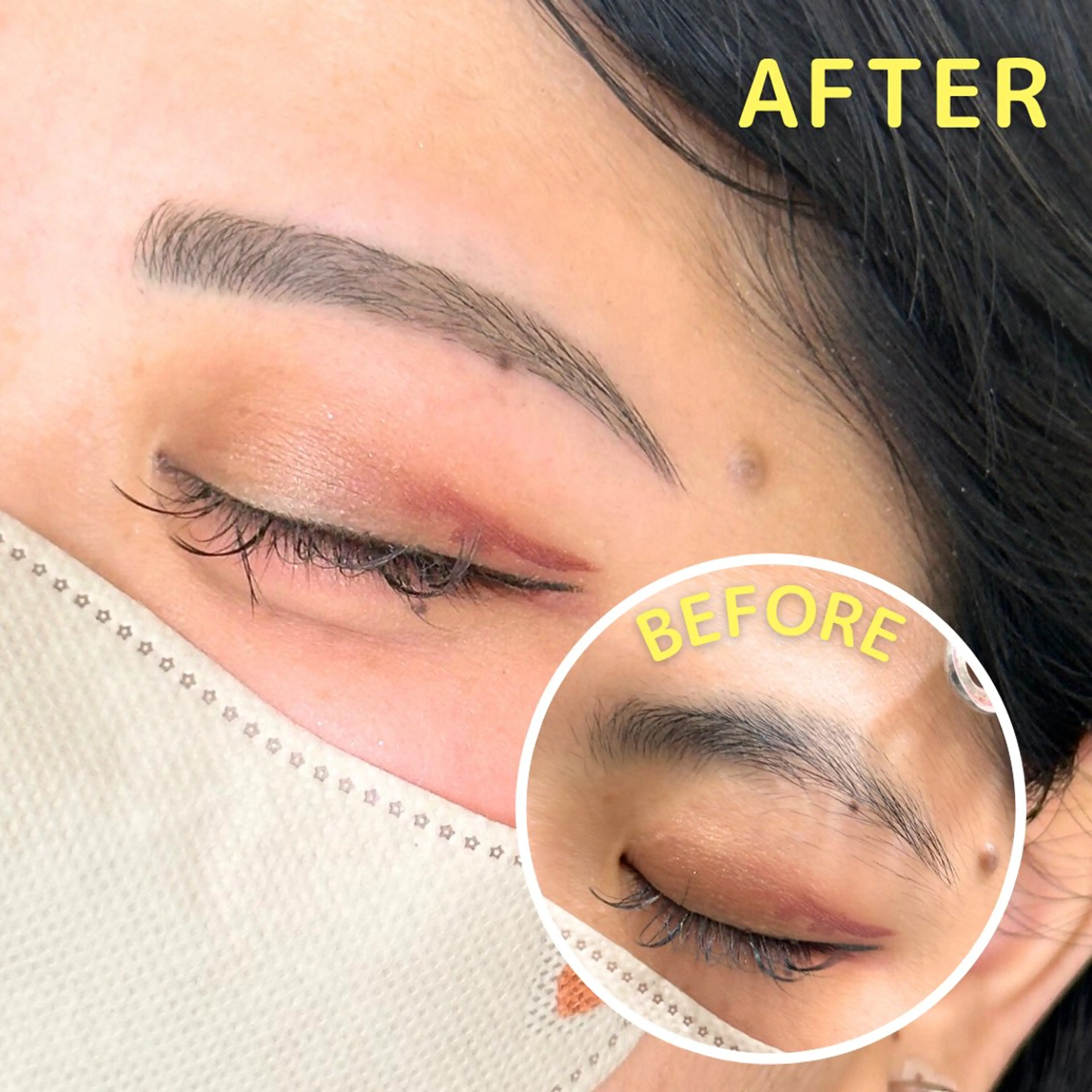 アイブロウ HAIR&MAKE POSH 日暮里のネイルデザイン