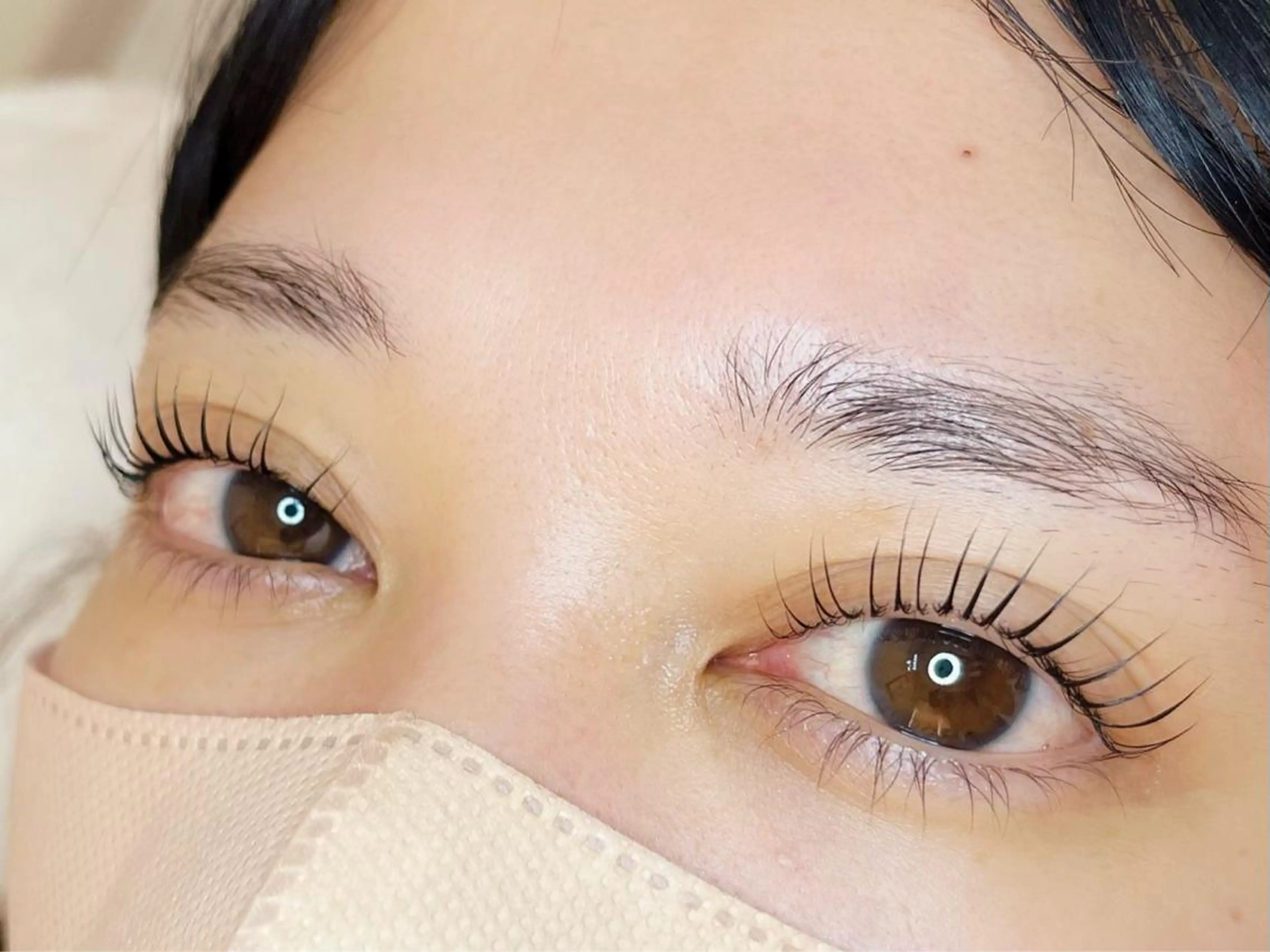 マツエク・マツパ パリジェンヌラッシュリフト Po eyelash ・:* 下北沢のマツエク・マツパデザイン
