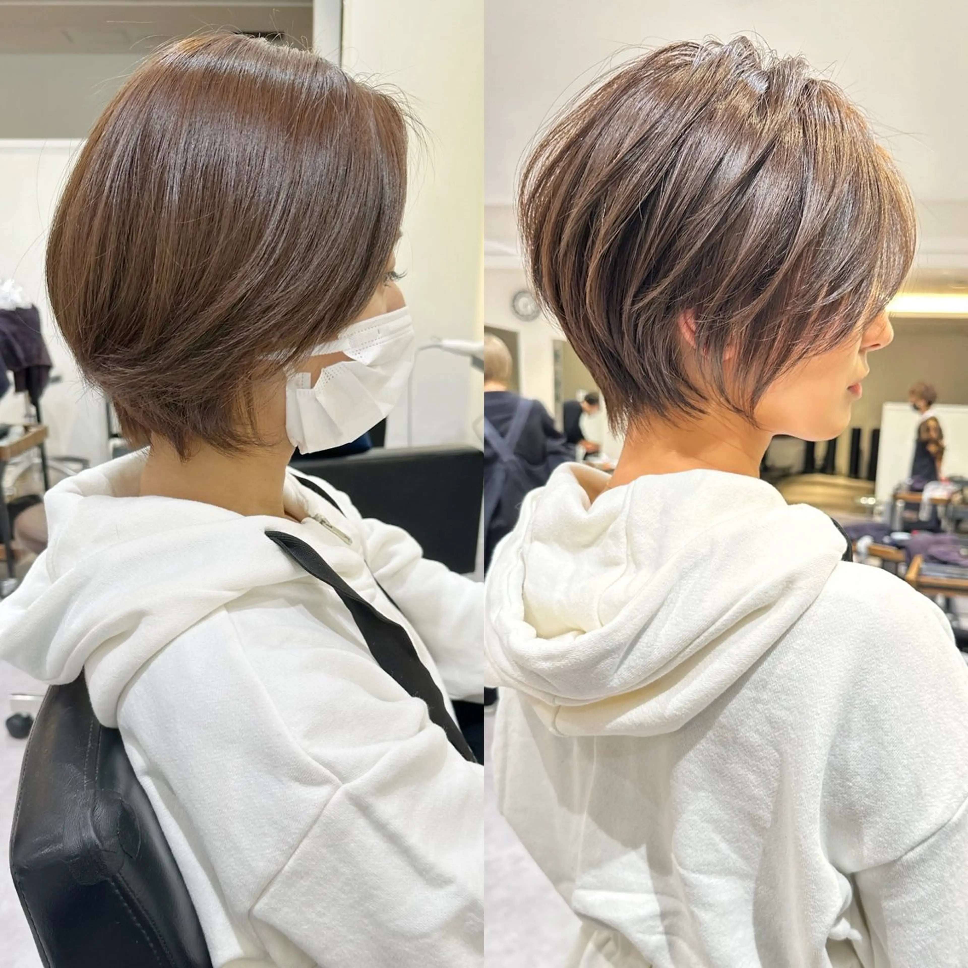 ショート ショートヘア ✨大人ショートに特化 /カットモデル/銀座のヘアスタイル