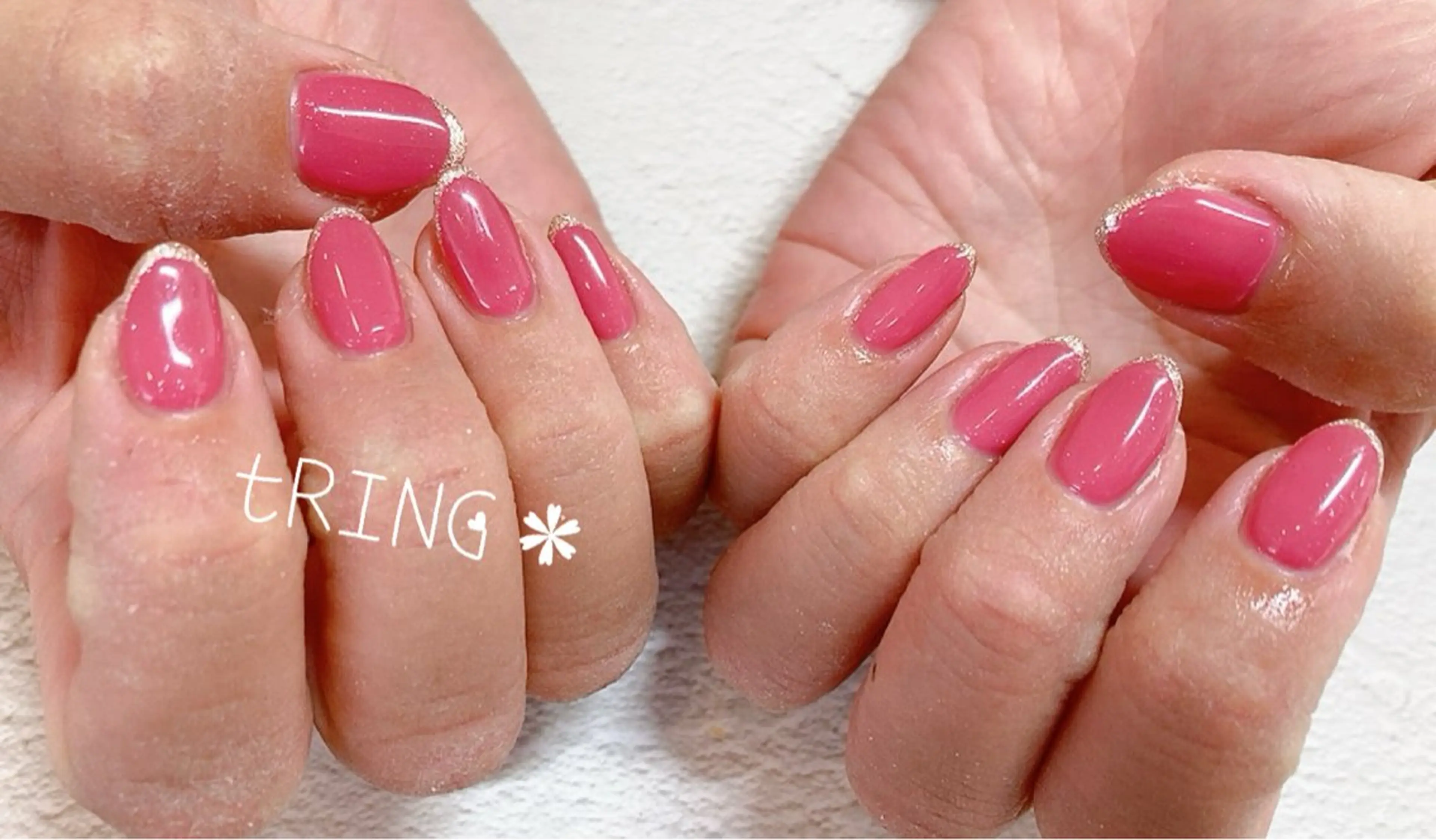 ネイル ハンドネイル tRING＊ しいの木台のネイルデザイン