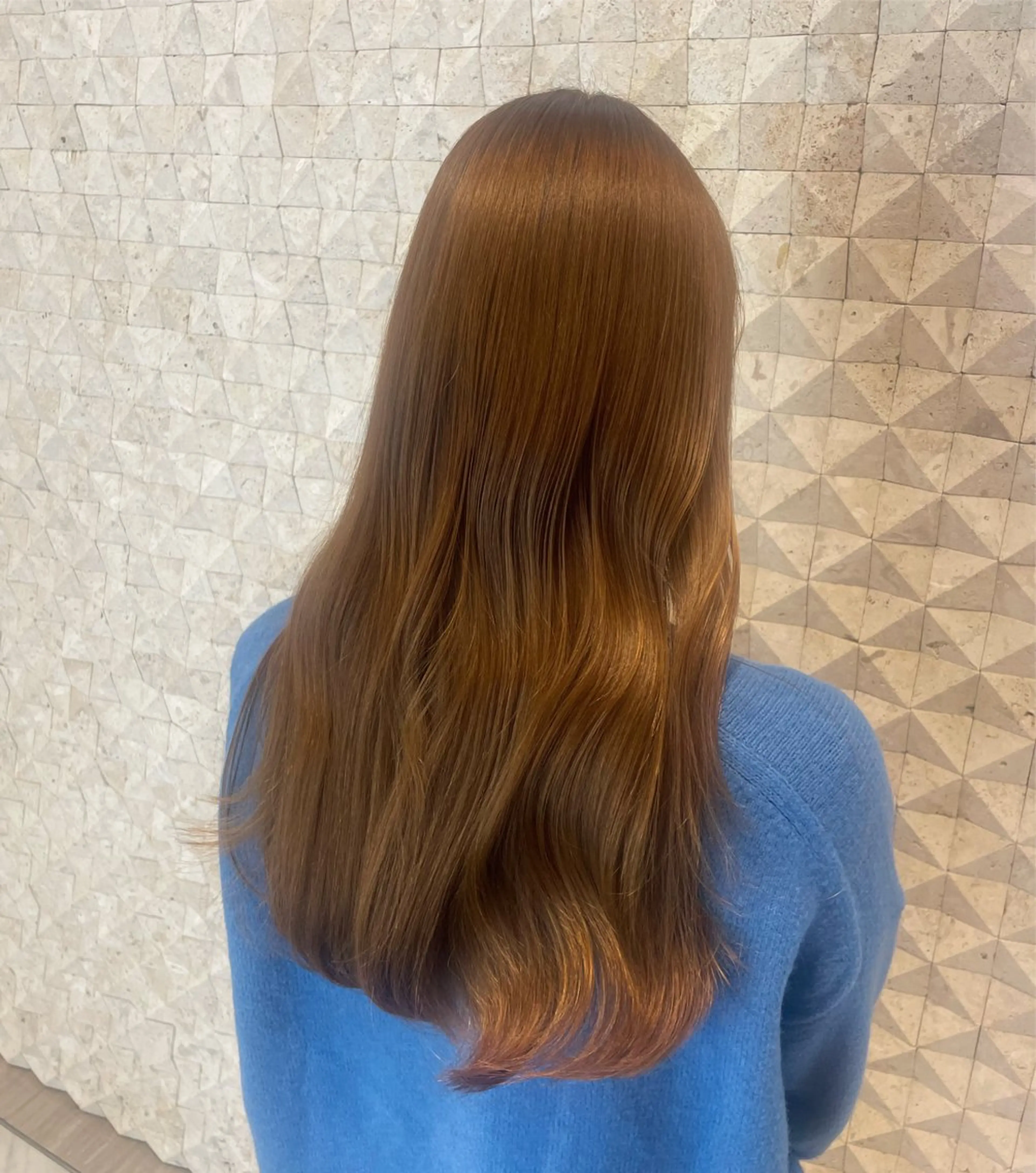 ロング カラー 豊中/髪質改善/ レイヤーカットミヅキのヘアスタイル