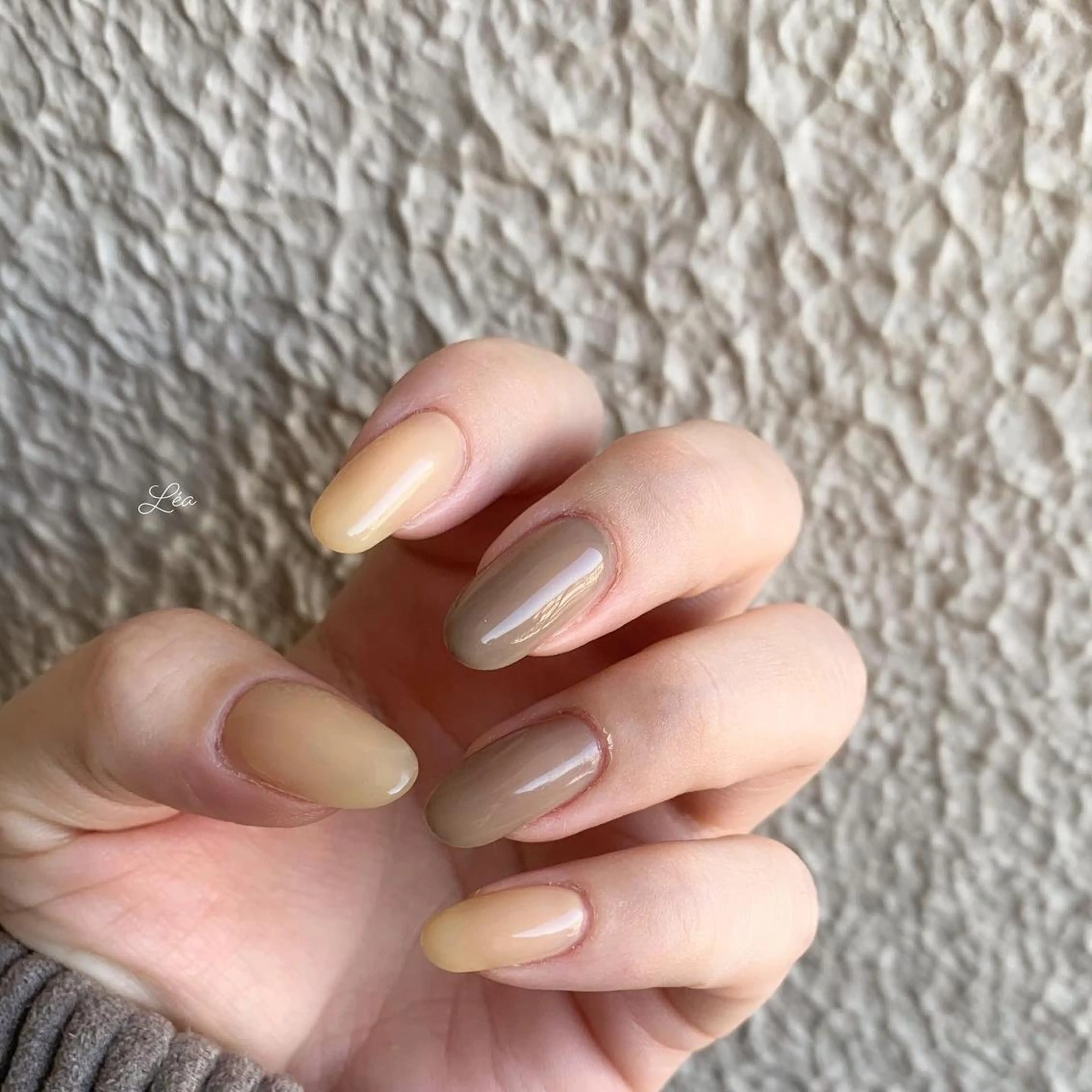 ネイル ジェルネイル パラジェル ソフトジェル Léa nailのネイルデザイン