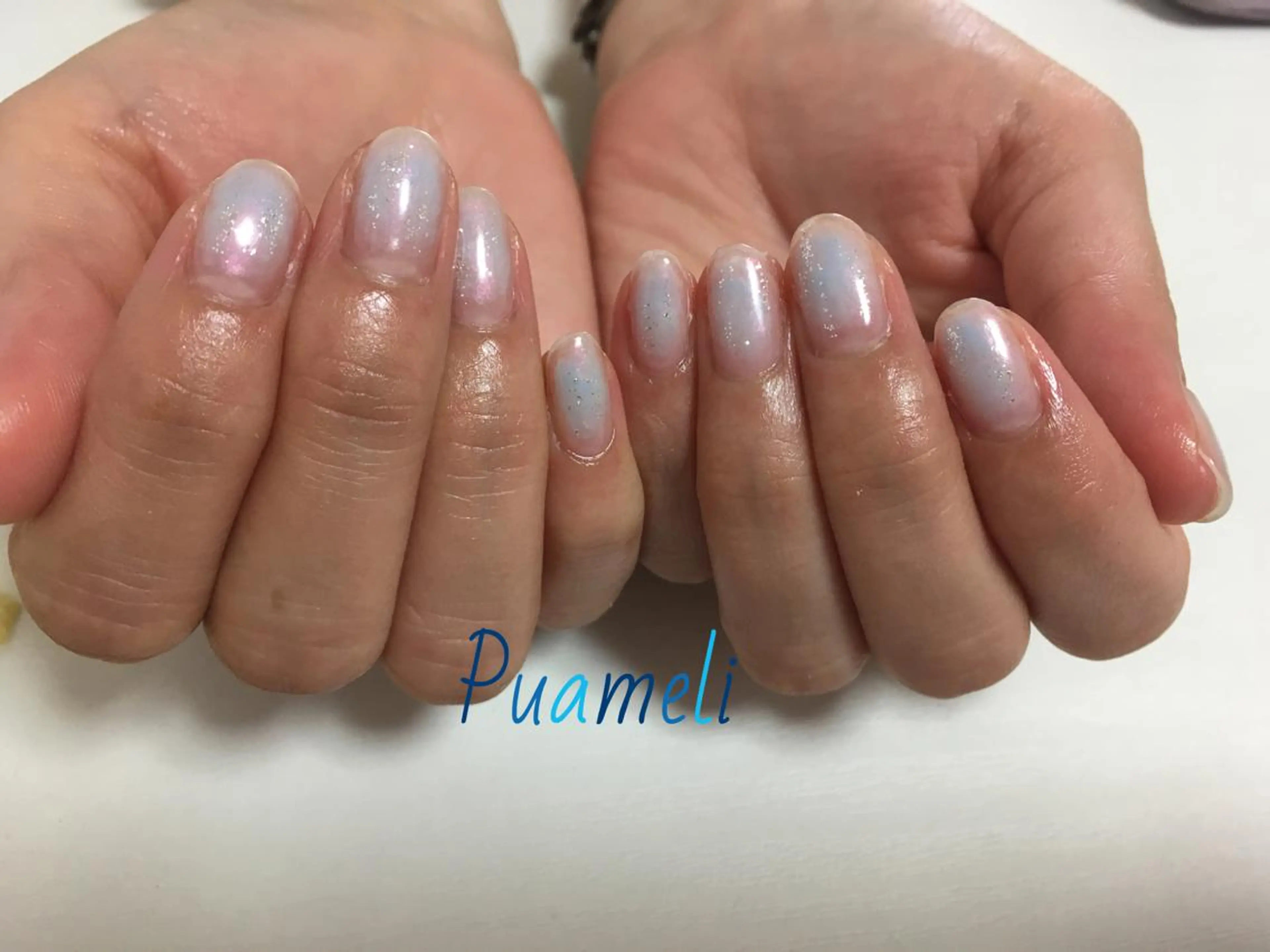 ネイル チークネイル Puameli プアメリのネイルデザイン